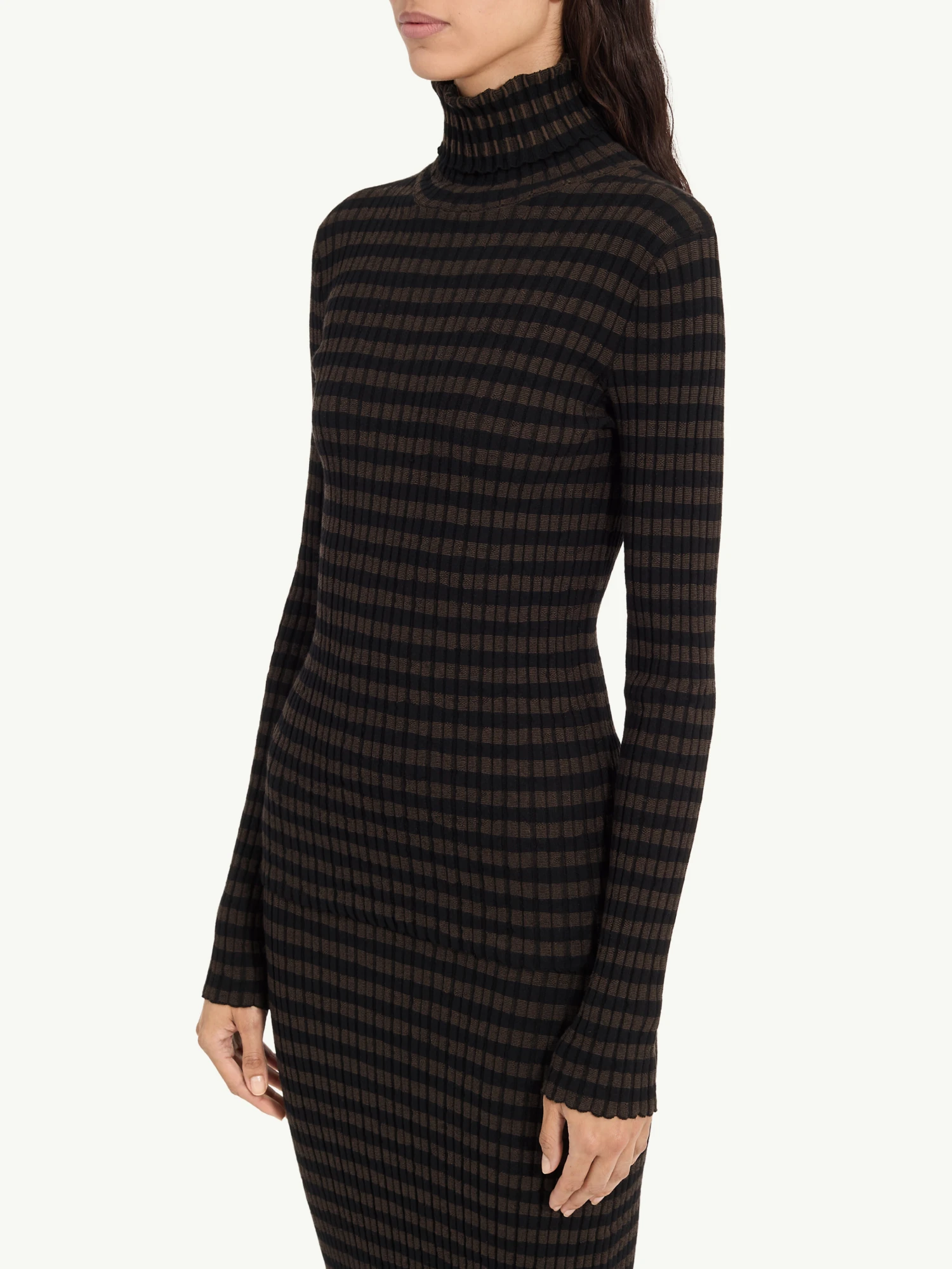 Женский бадлон MM6 Maison Margiela Ribbed Black