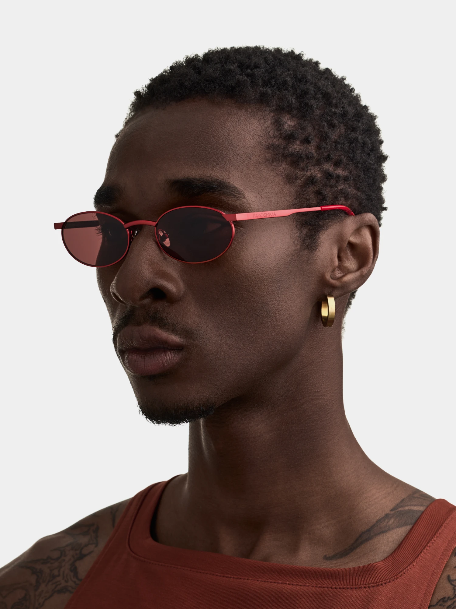 Очки Studio Slow X FAKOSHIMA McLovin Red Tinted