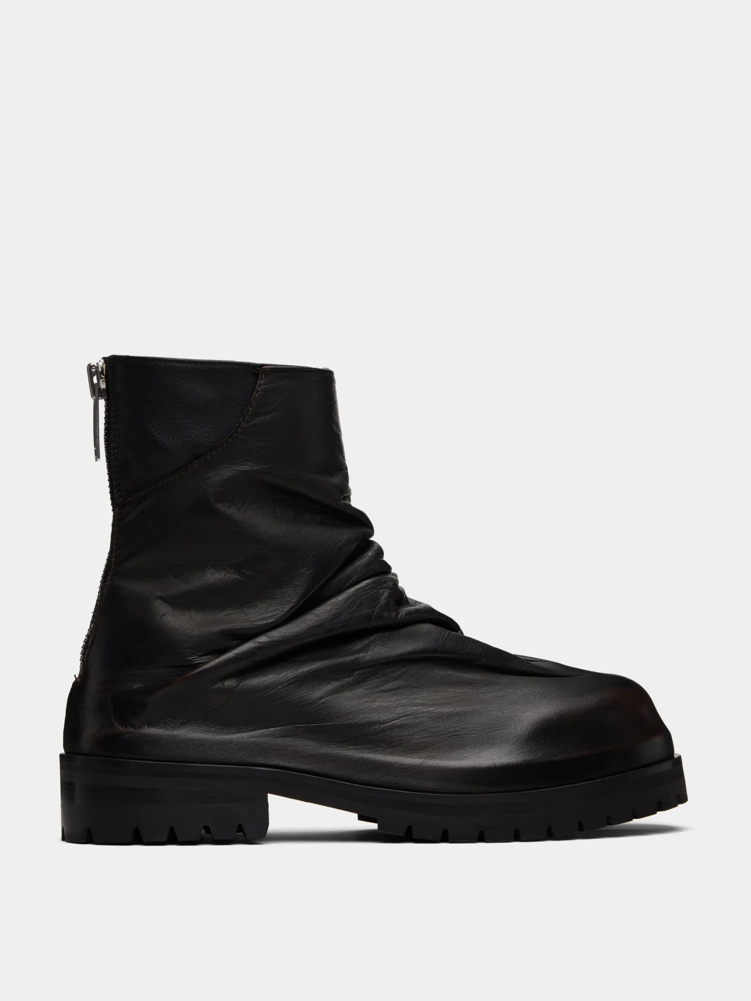 Ботинки 424 Marathon Rubb Off Leather Black/Brown