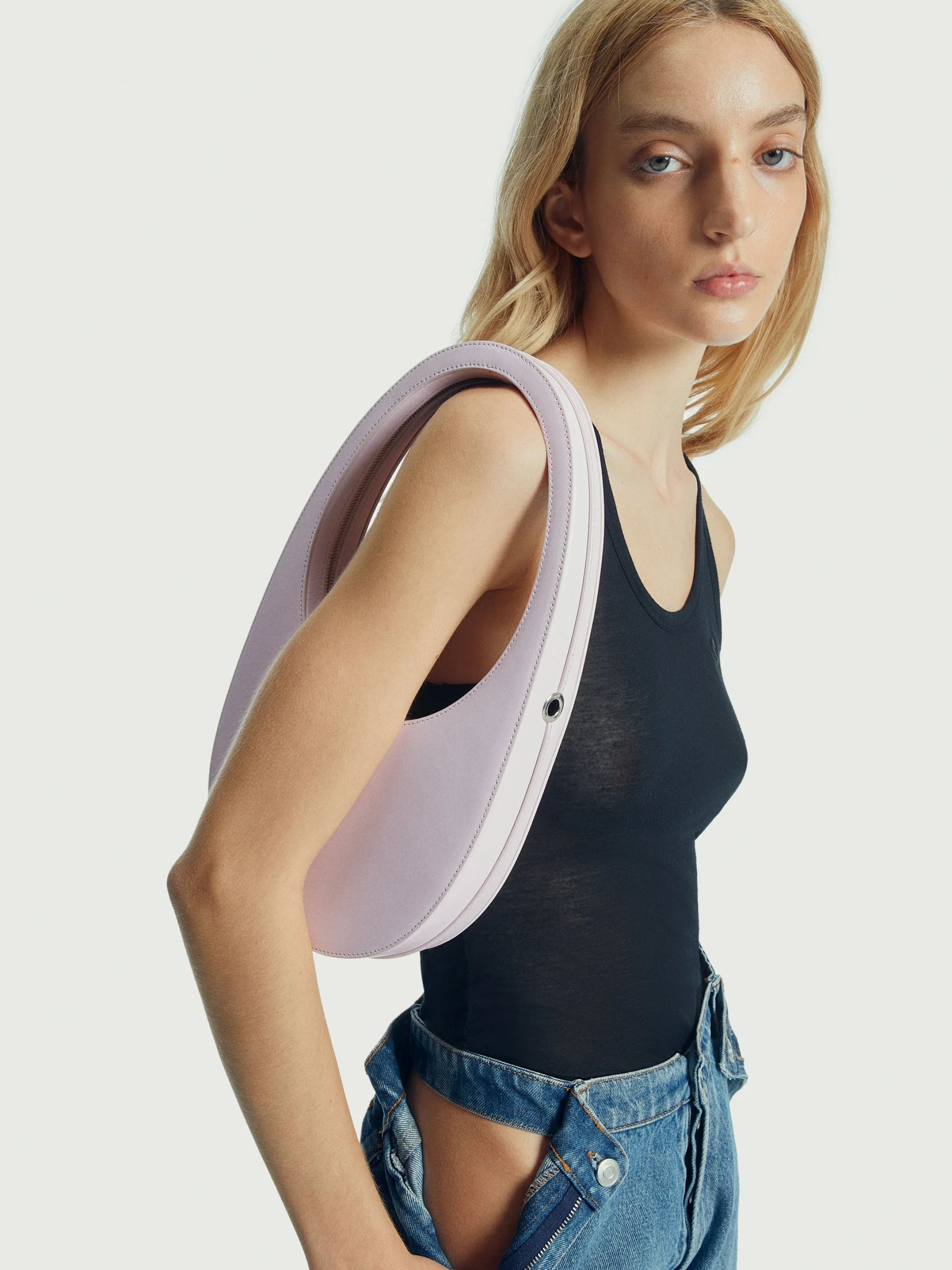 Сумка Coperni Crossbody Swipe Bag Light Pink