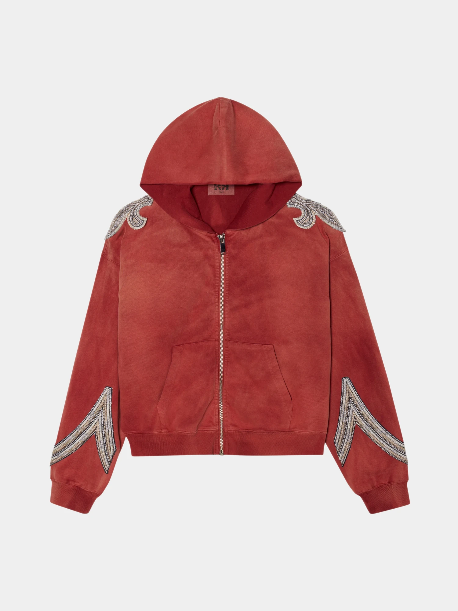 Худи 424 x Rock Revival RR Hoodie Red
