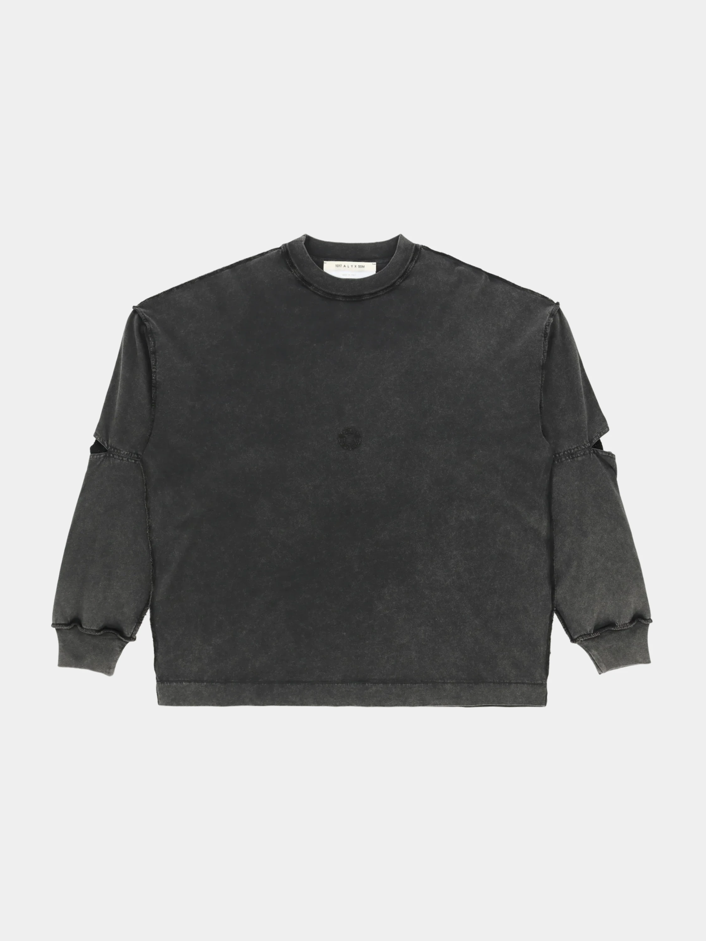 Лонгслив 1017 ALYX 9SM Longsleeve Tee Black Washed