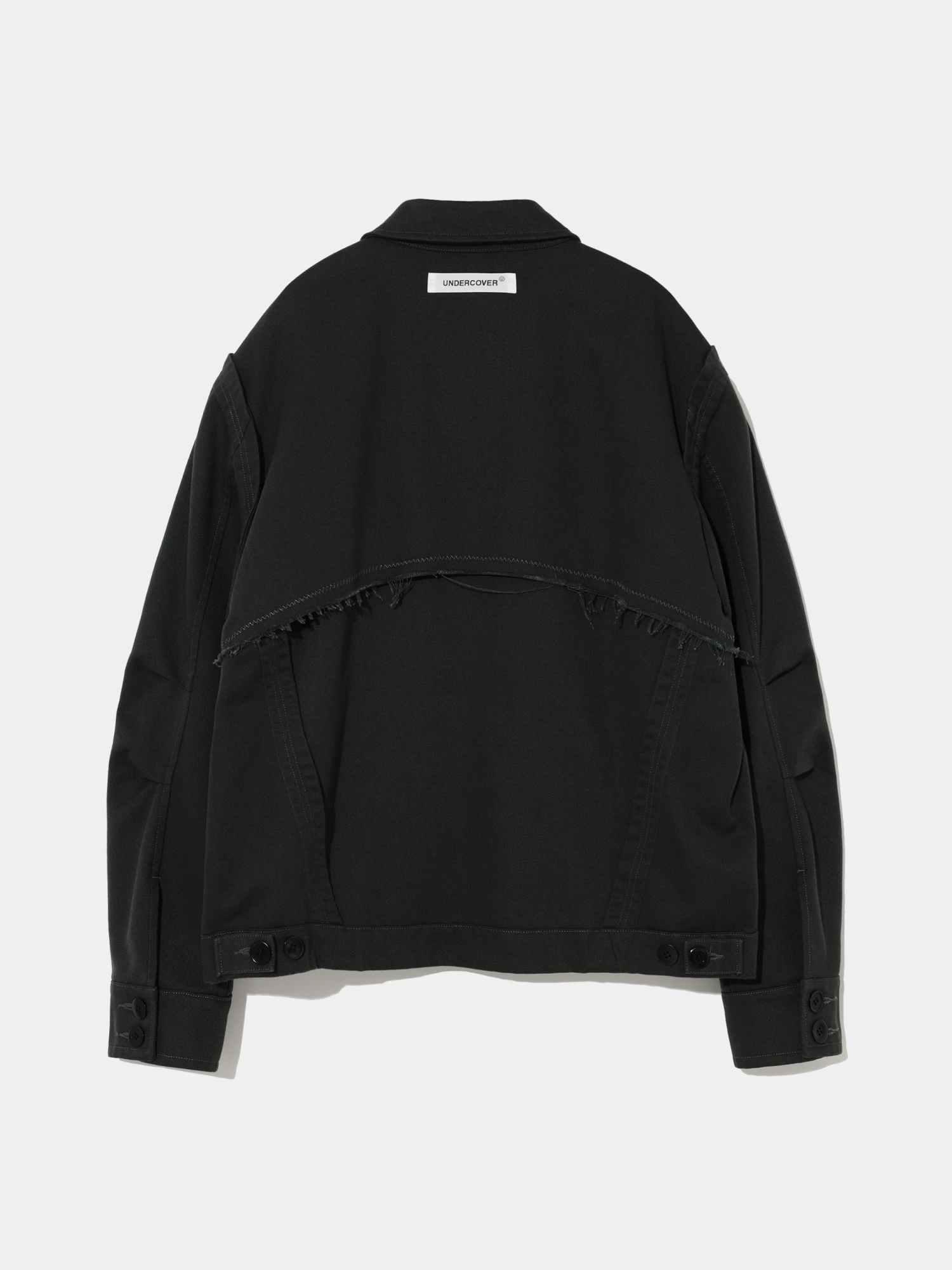 Овершот UNDERCOVER Inside-Out Design Blouson Black