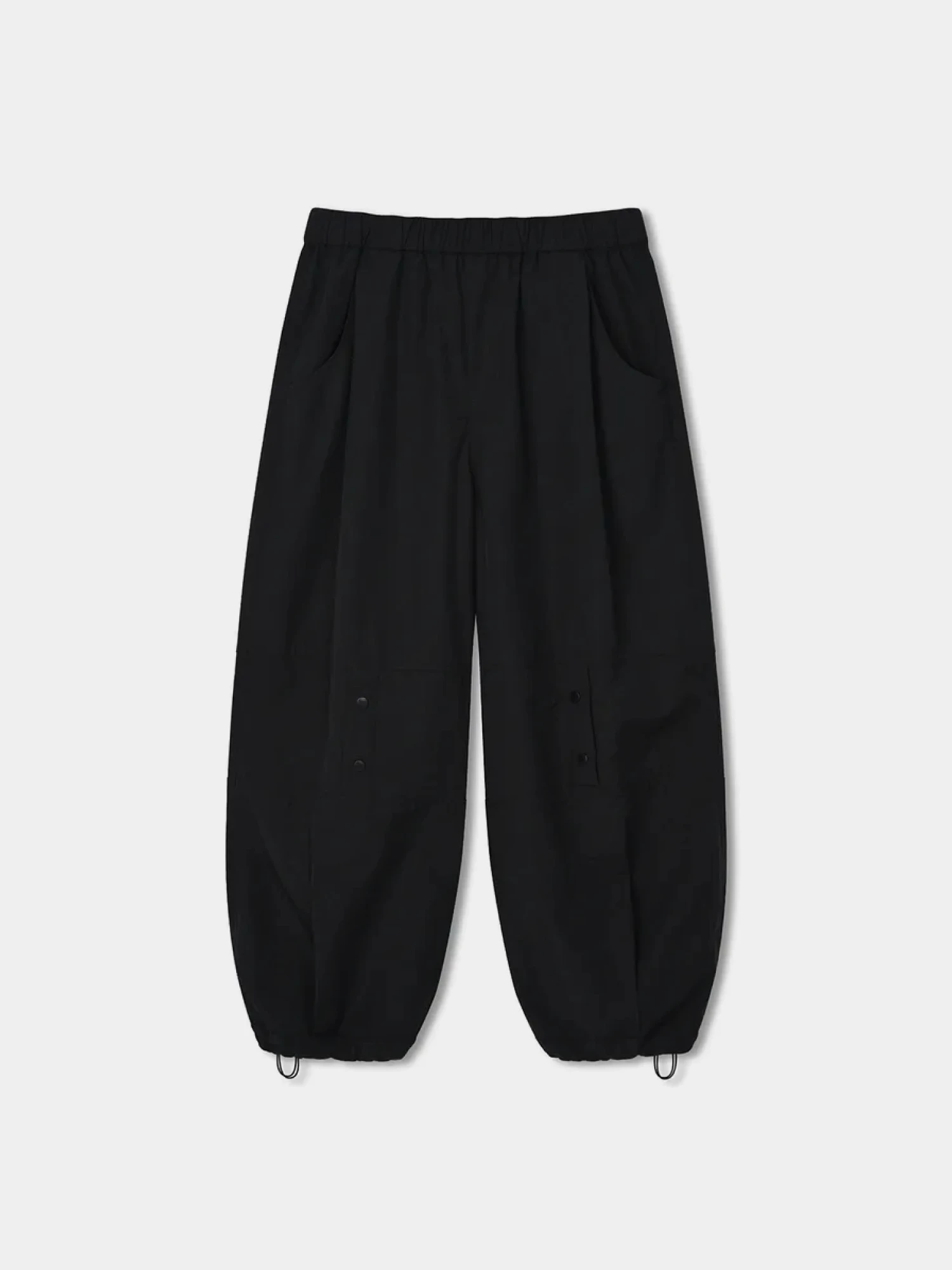 Брюки ANGLAN Perky Button Knee Wide Black