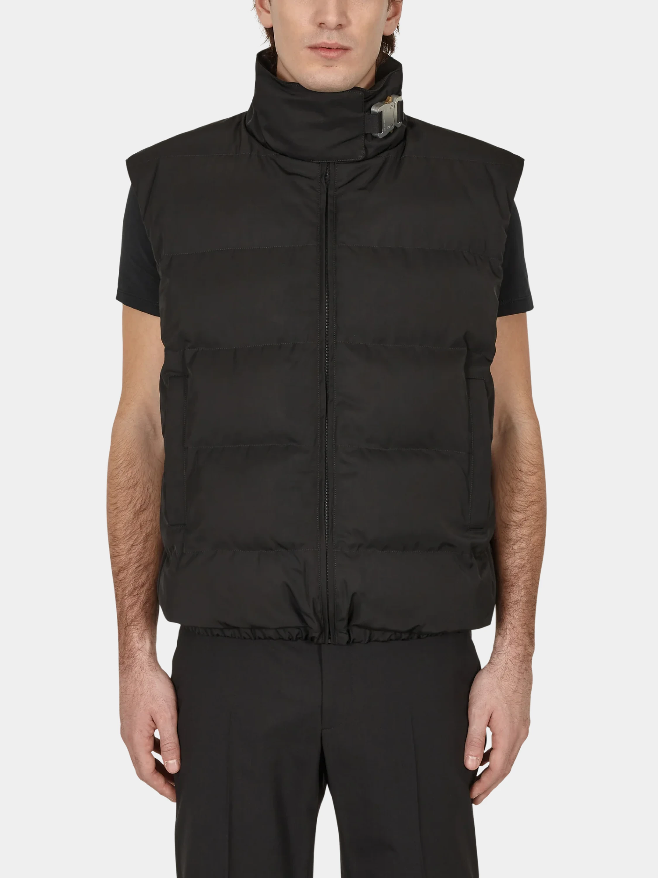 Жилет 1017 ALYX 9SM Buckle Puffer Vest - X Black Жилеты в интернет