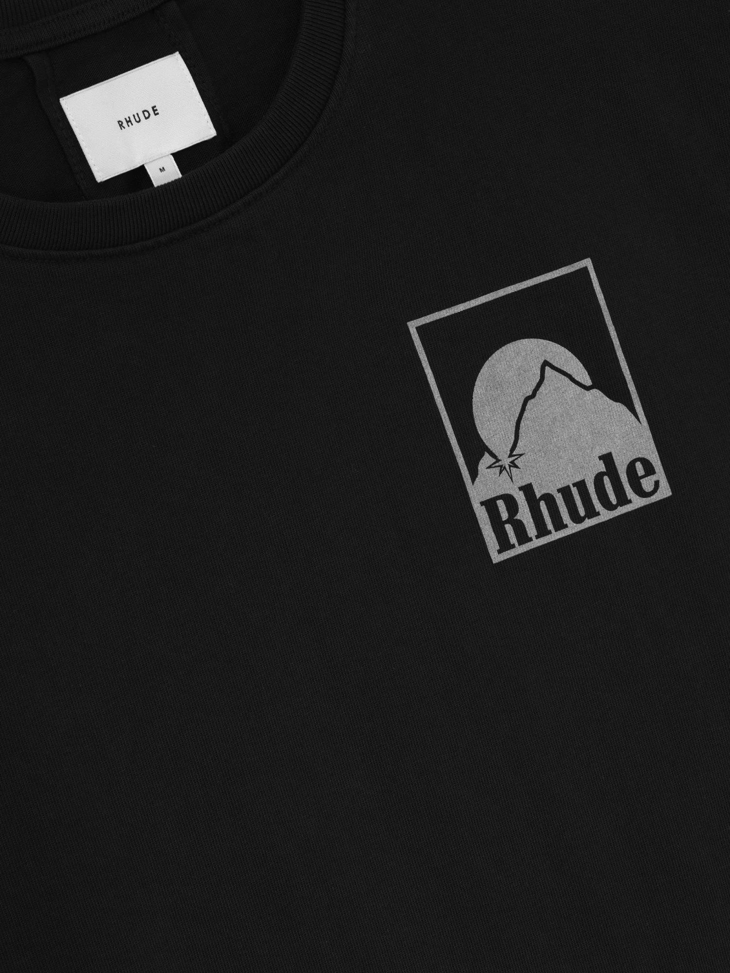 Футболка RHUDE Moonlight Badge Vtg Black