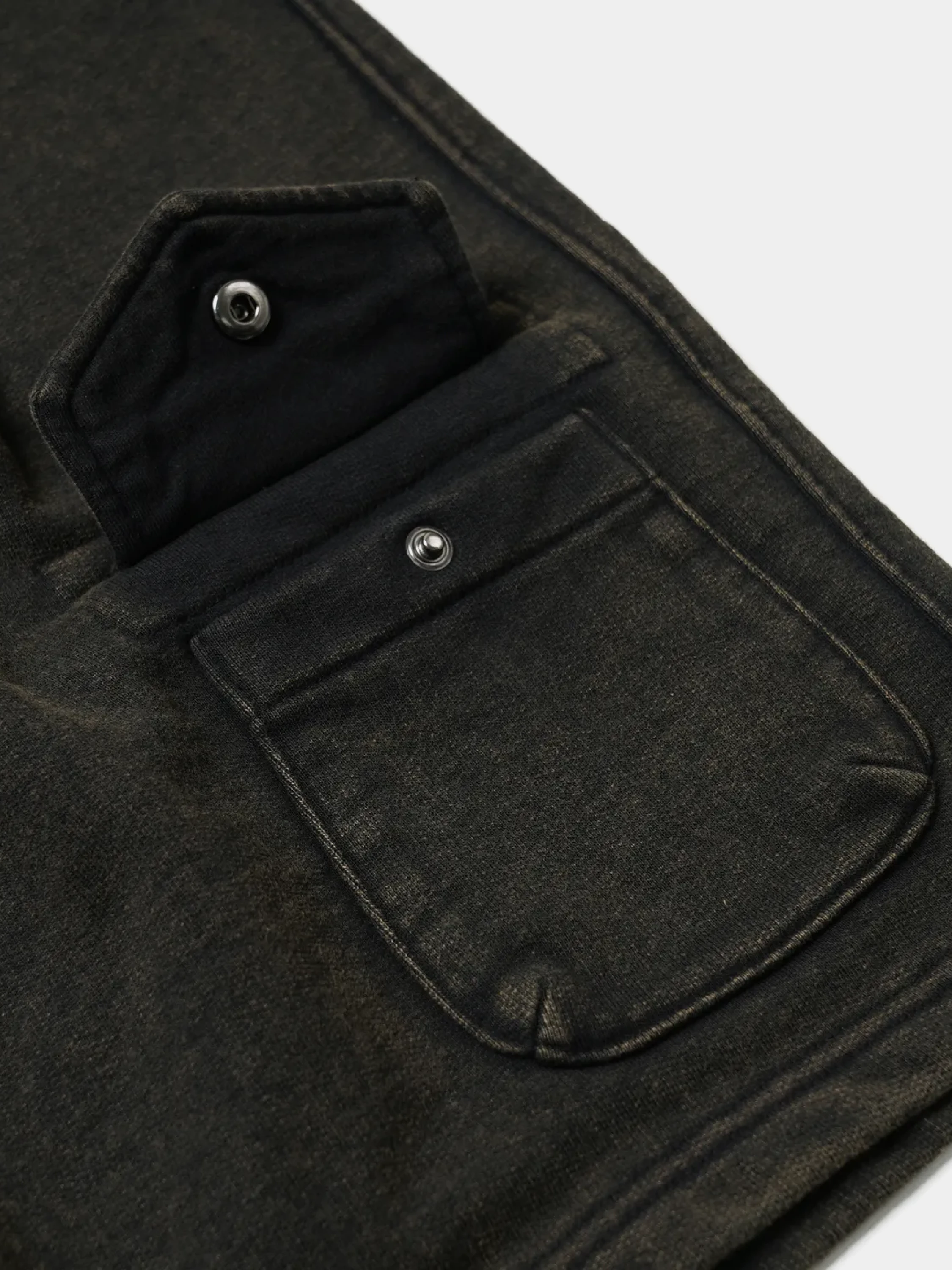 Шорты FrizmWORKS Pouch Pocket Sweat Black Brown