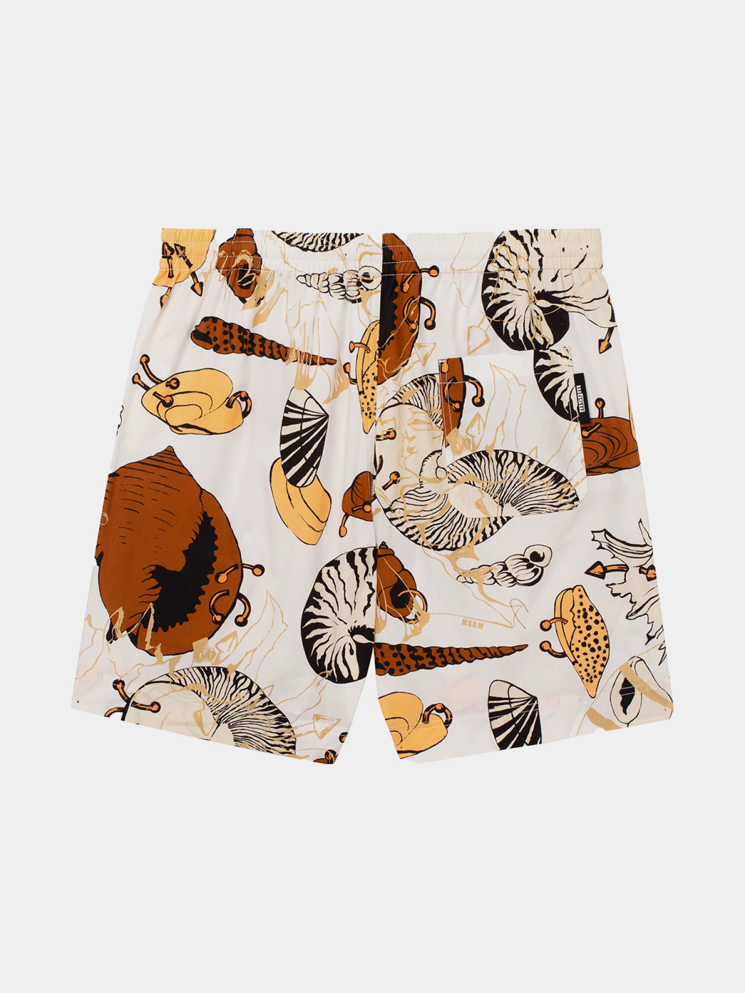 Шорты MSGM Punky Shells White