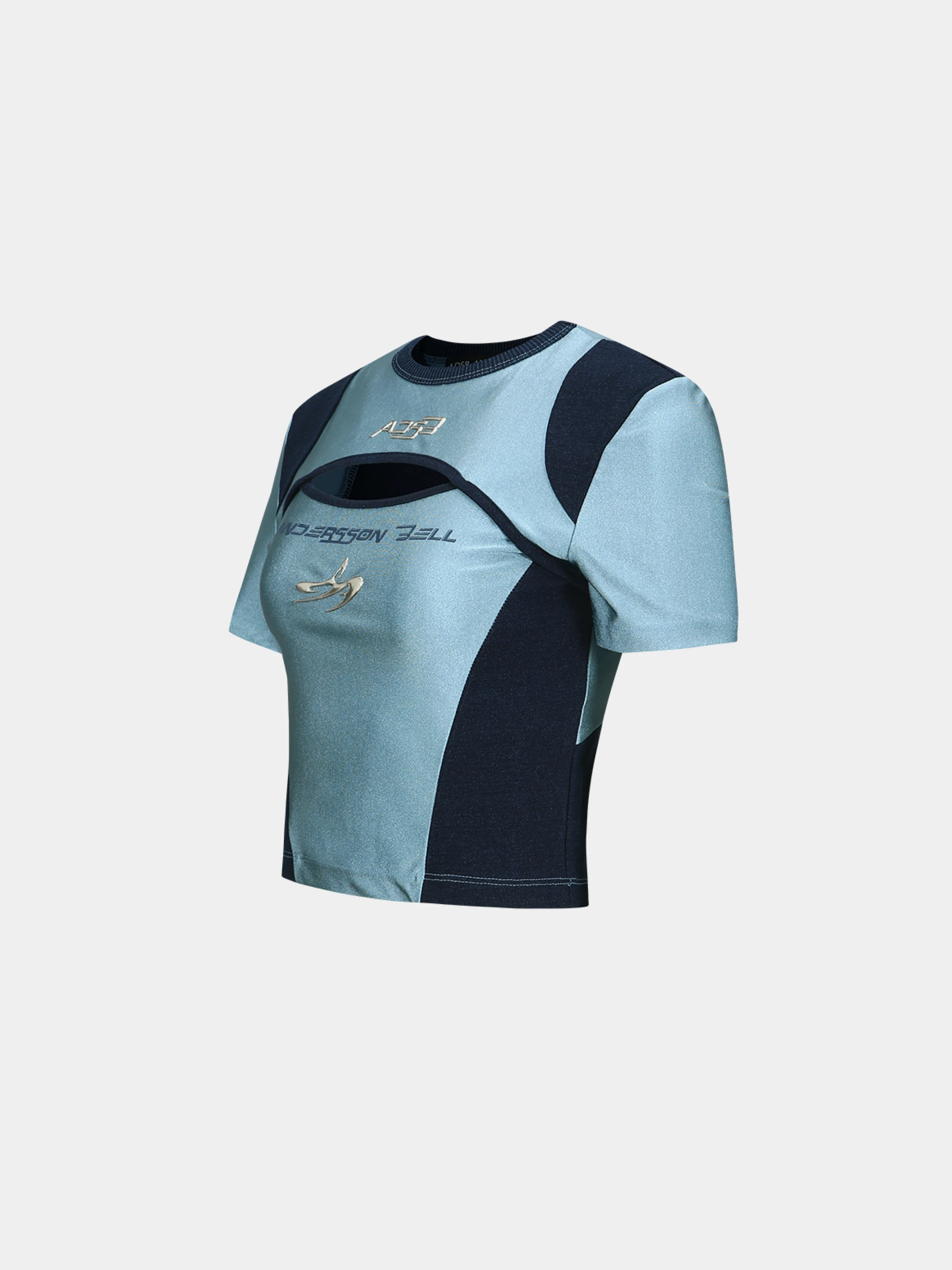 Женская футболка Andersson Bell Cut-Out Racing Blue