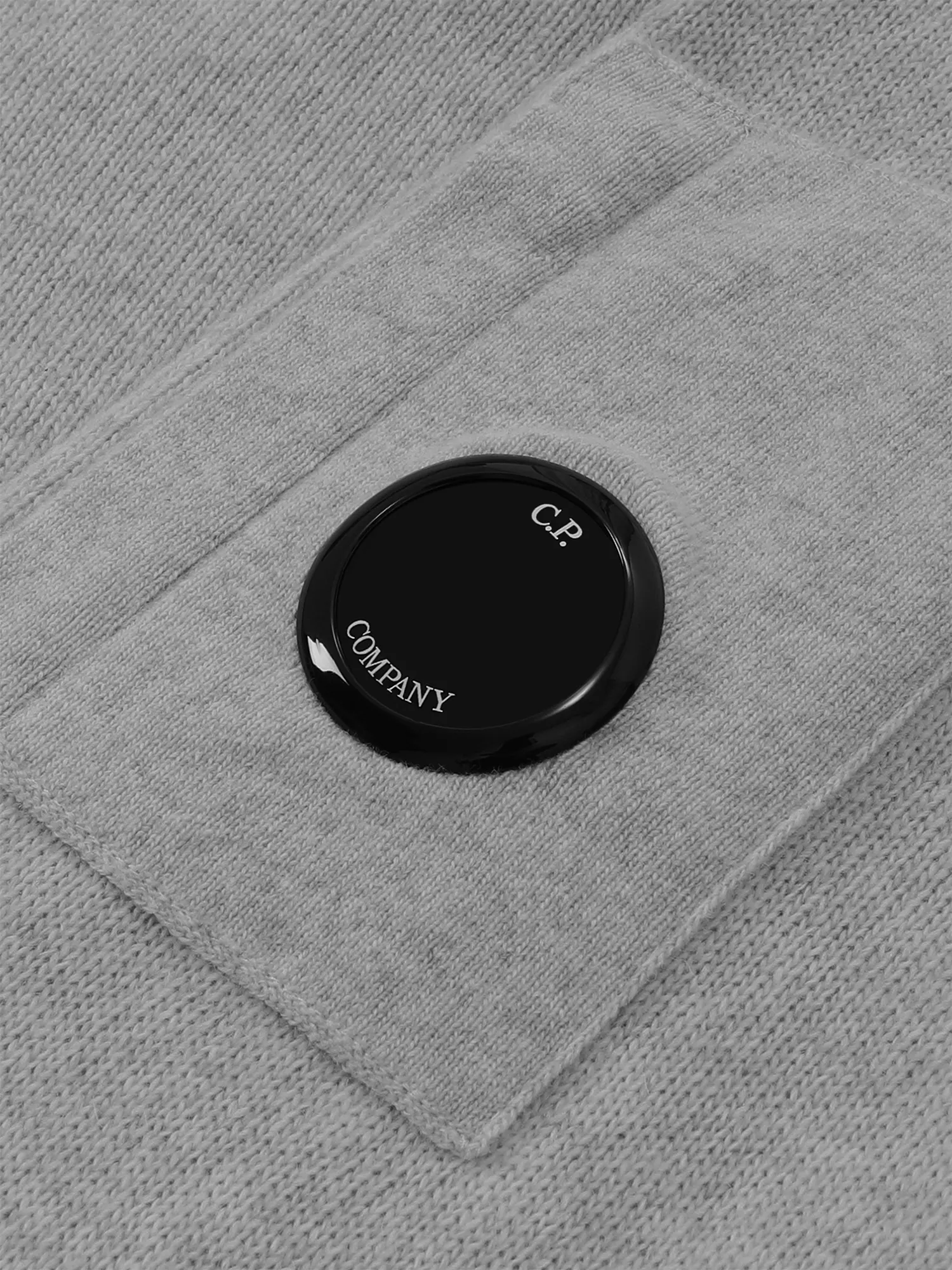 Бадлон C.P. Company Lambswool GRS Knit White Melange