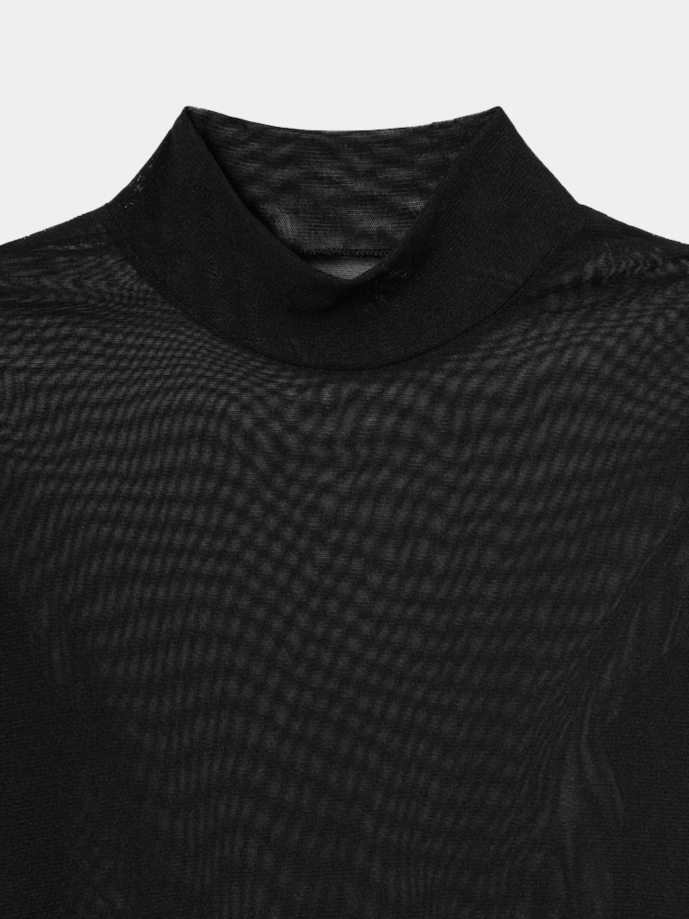 Женский бадлон JUUN.J Half Turtleneck Mash Black