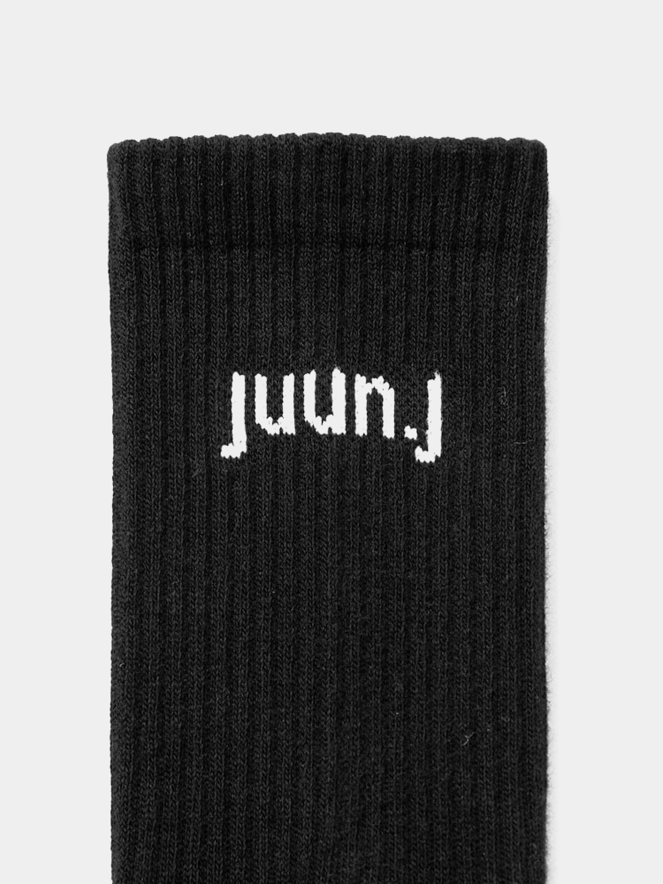 Носки Juun.J Logo Crew Socks Black