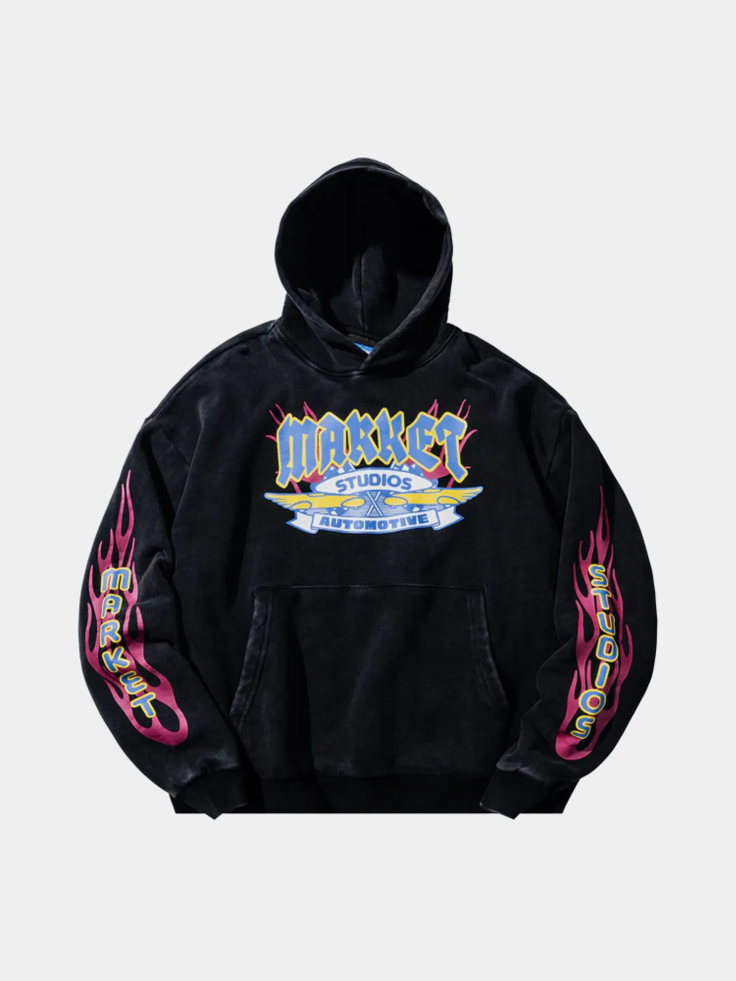 Худи MARKET V12 HOODIE Black