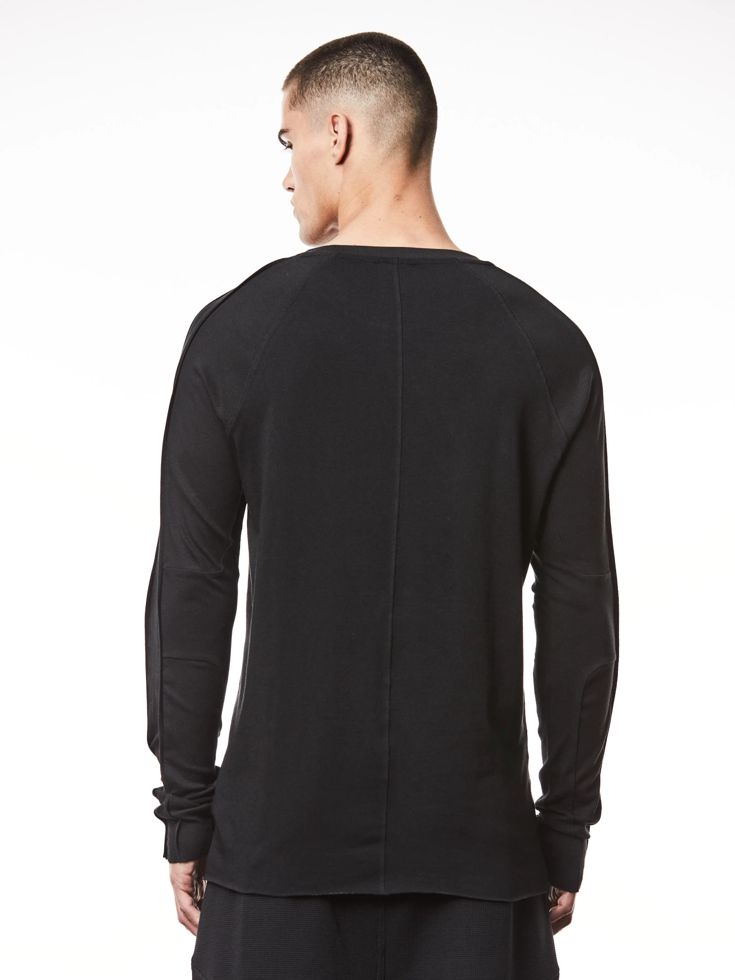 Лонгслив thom/krom M TS 844 Black