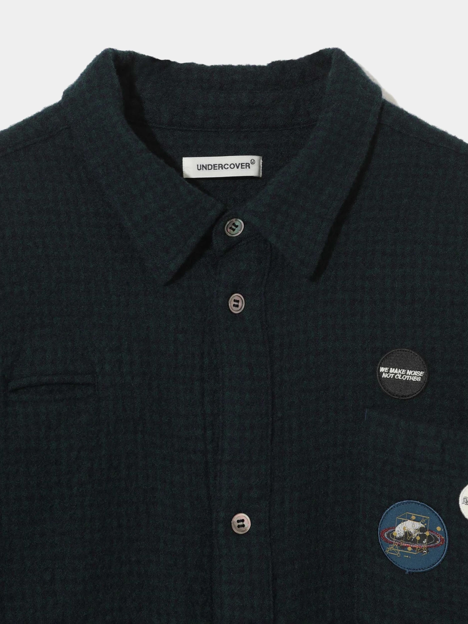 Рубашка UNDERCOVER Front Patch Pocket Green