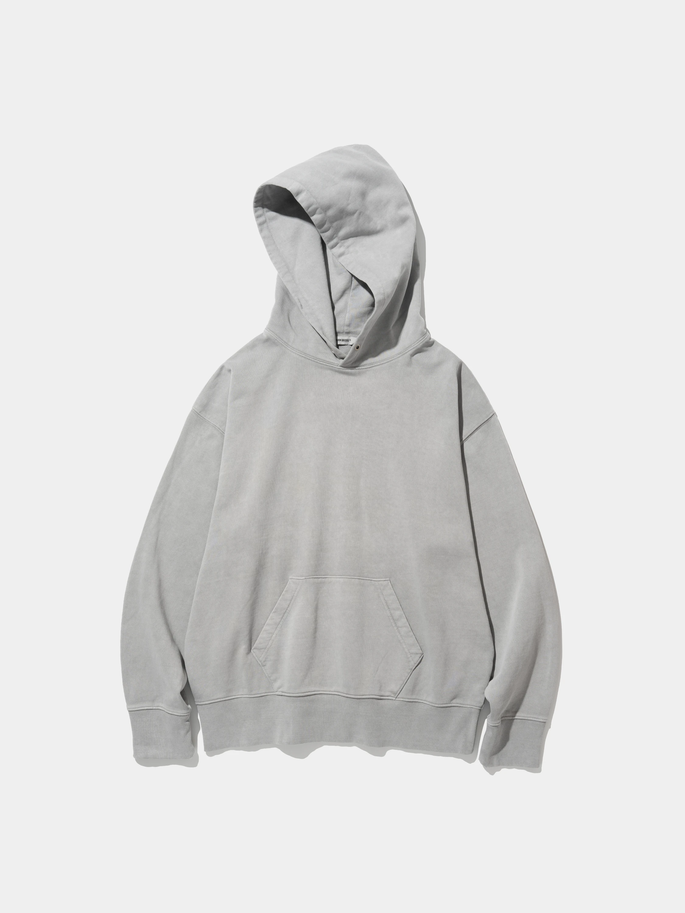 Худи Uniform Bridge Basic Dyeing Sweat Hood Pigment Grey