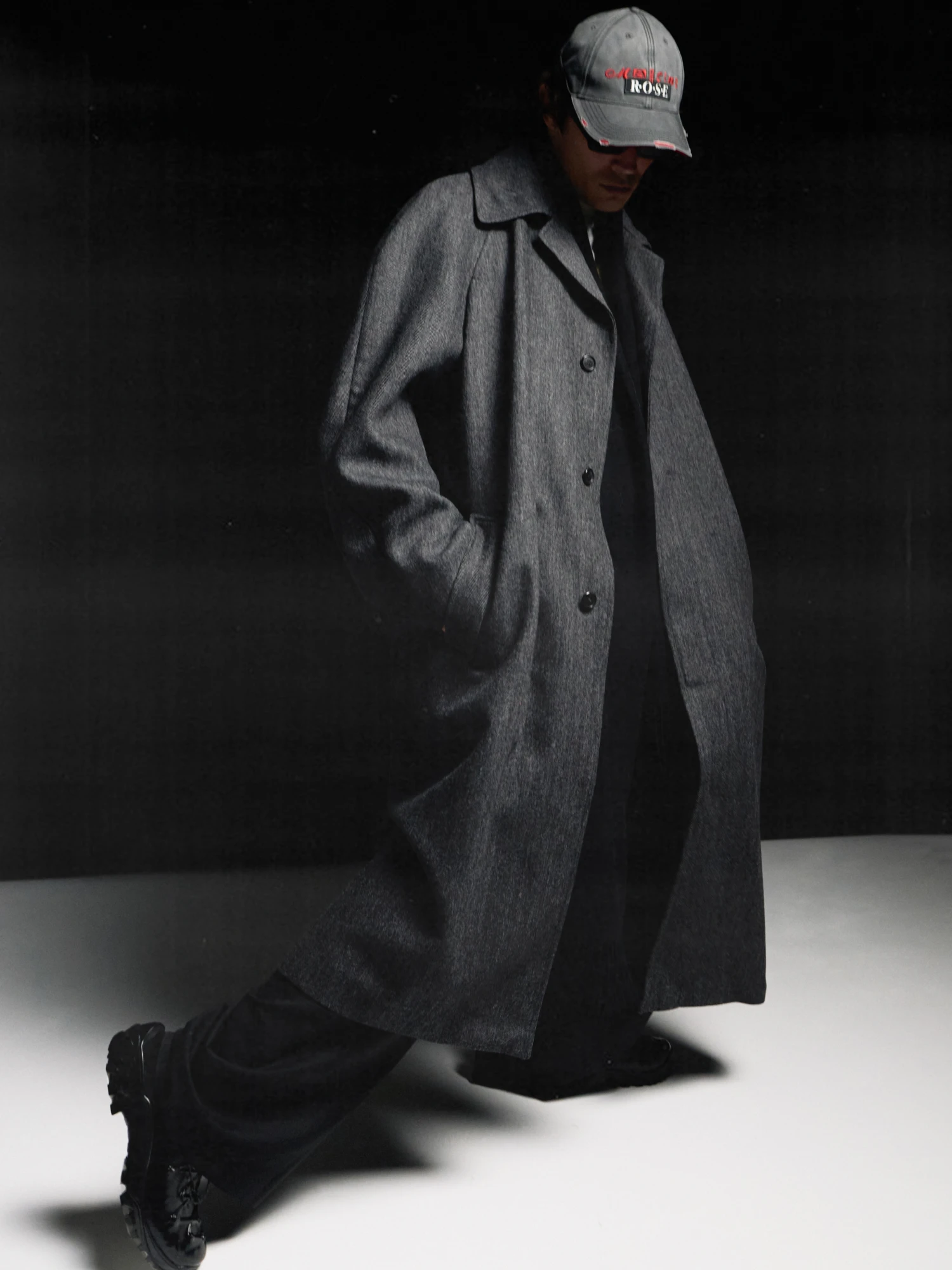 Пальто Hed Mayner Coat Medium Grey
