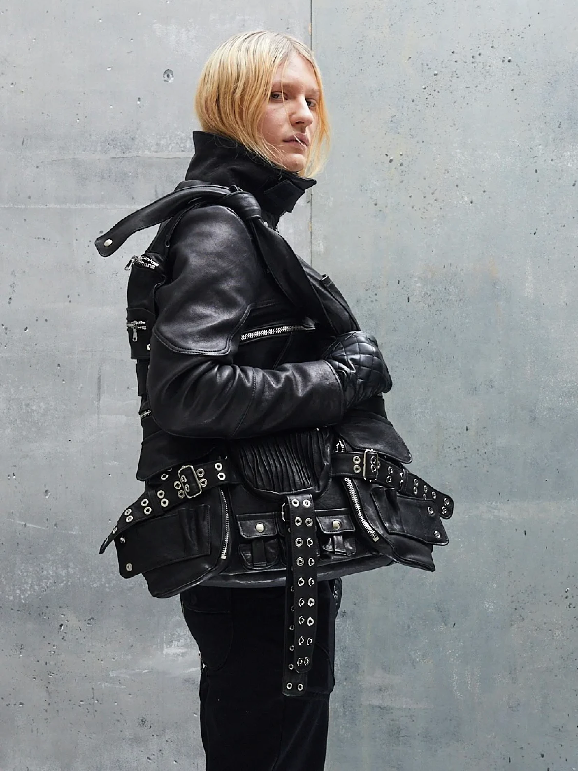 Сумка NO/FAITH STUDIOS Leather Multipocket Bag 001