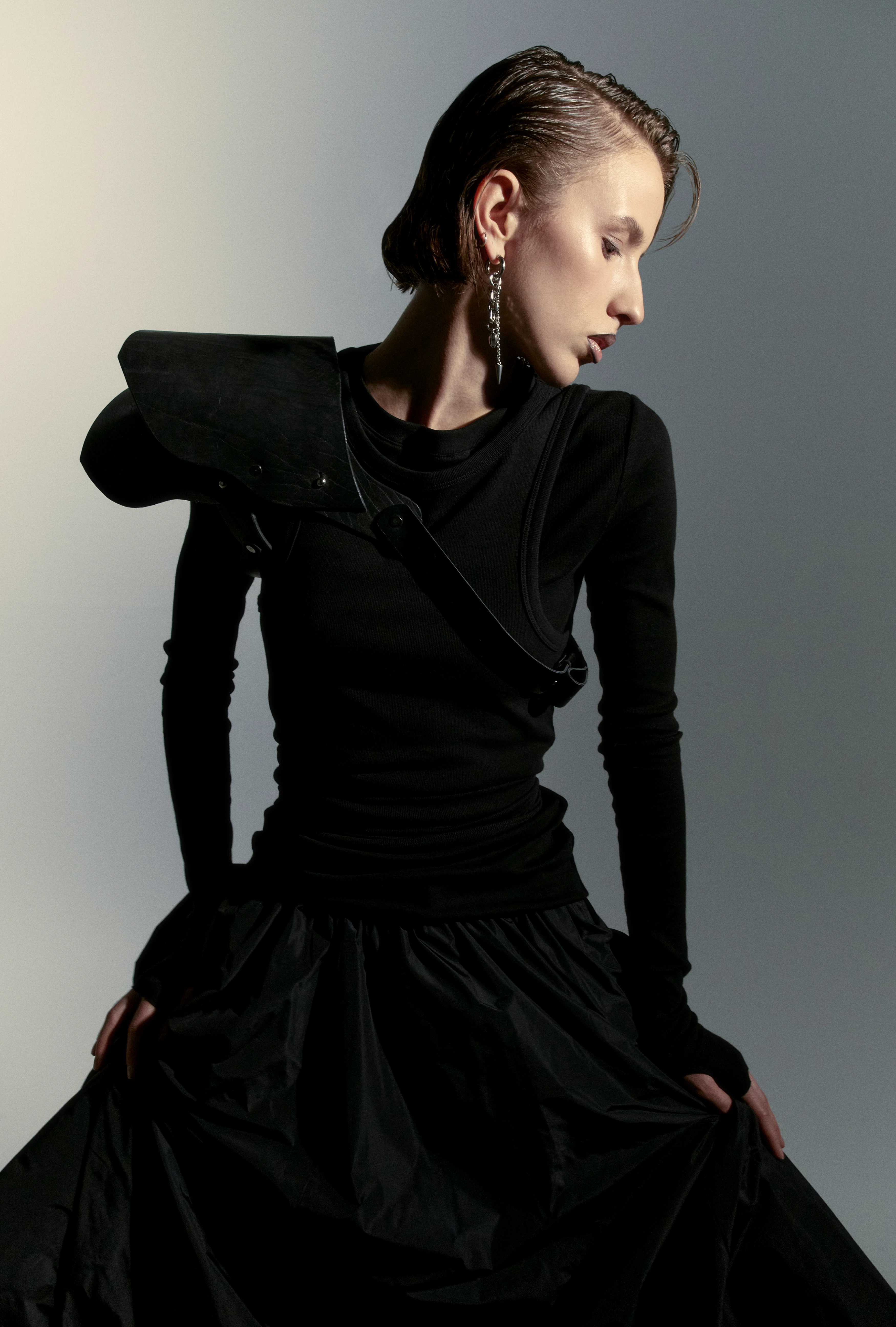 Портупея Siniy Vsadnik Black Shoulder Armor
