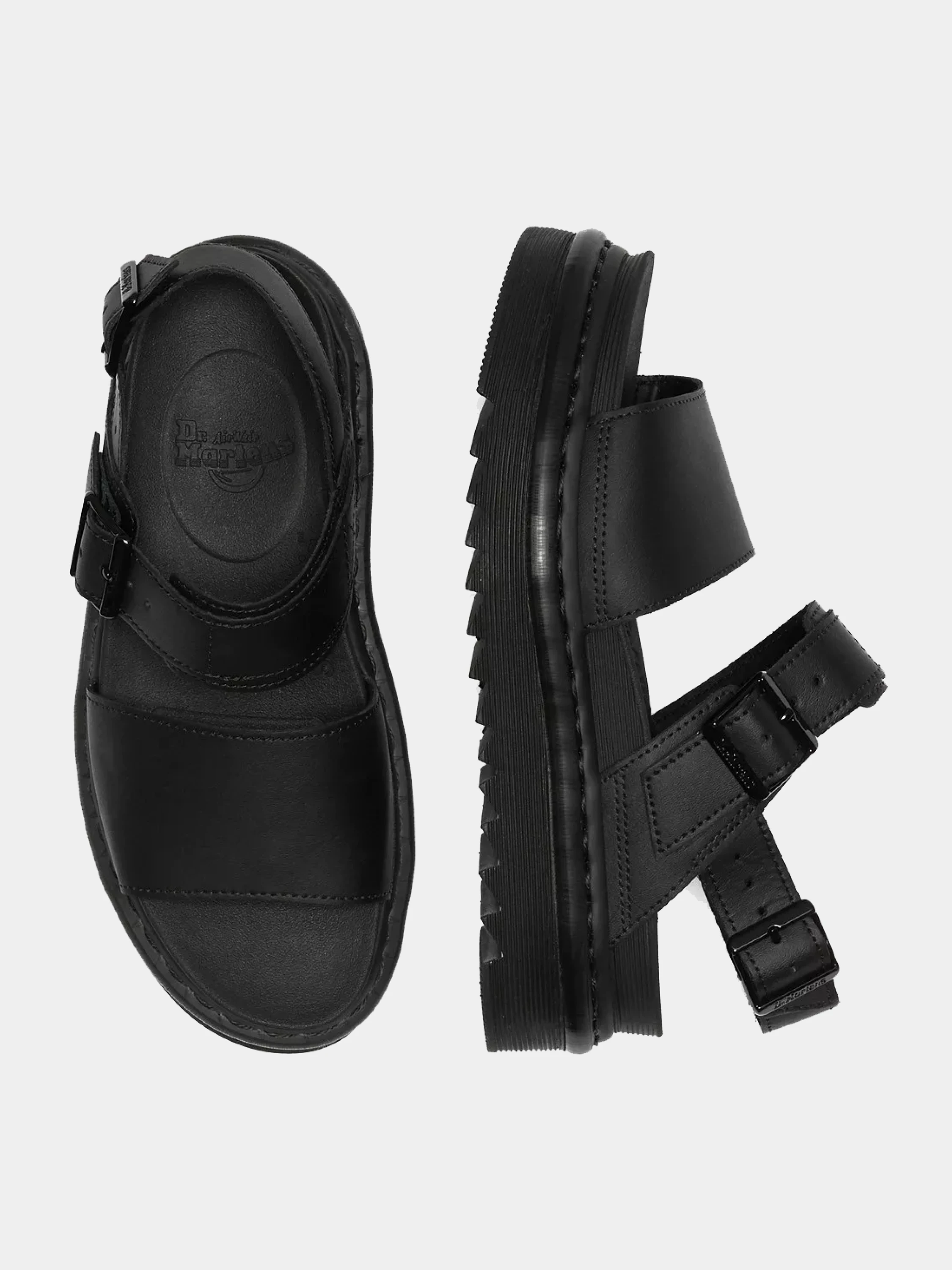 Сандалии Dr. Martens Voss Hydro Leather Black