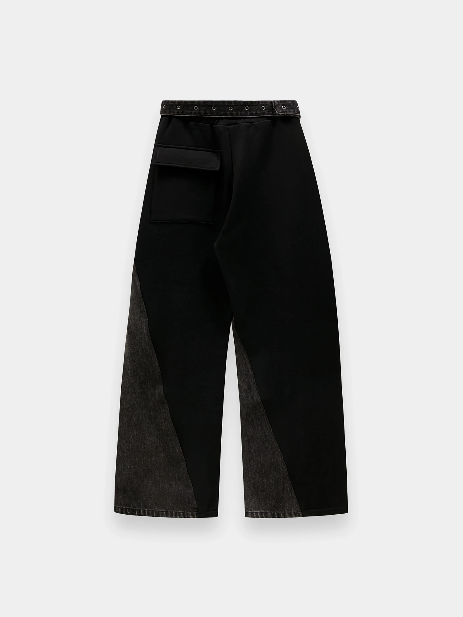 Женские джинсы MARRKNULL Dislocation Patchwork Black
