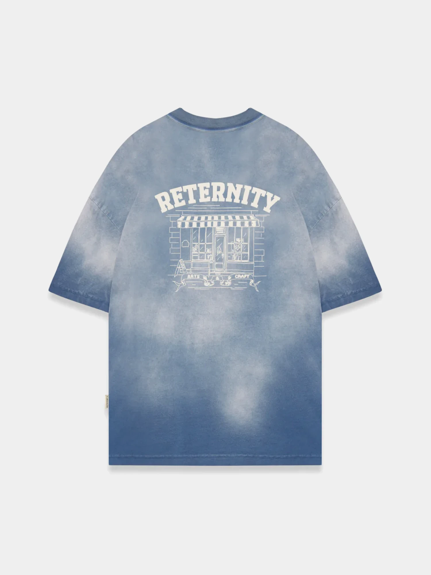 Футболка RETERNITY Arts & Craft Washed Blue
