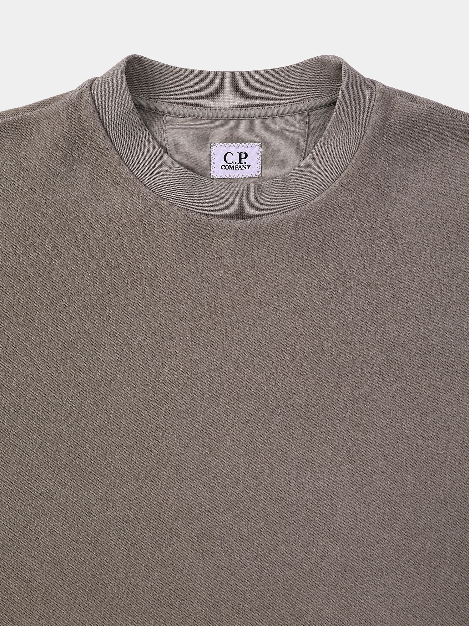 Свитшот C.P. Company Reverse Brushed & Emerized Khaki