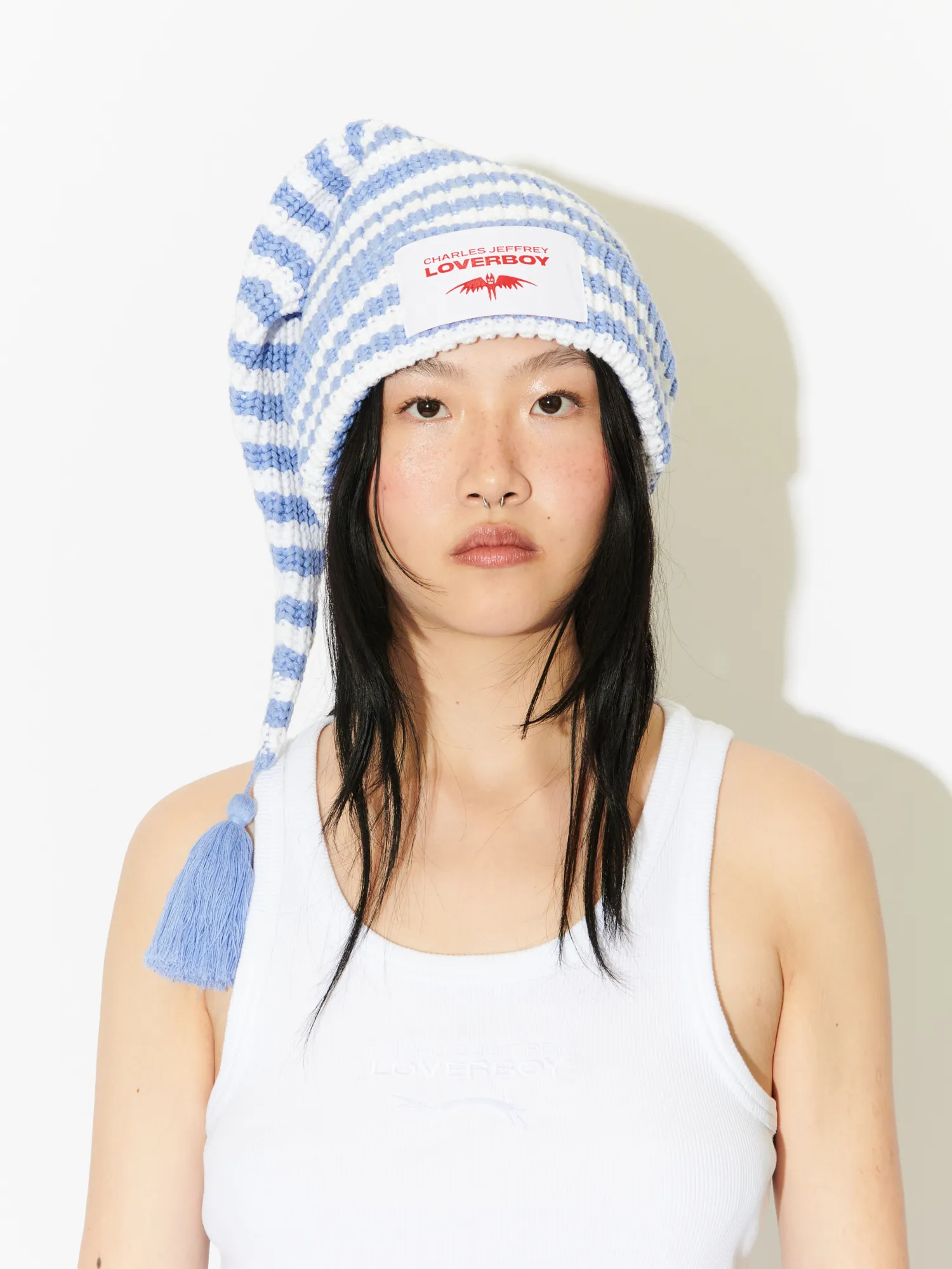 Шапка Charles Jeffrey Loverboy Sloppy Giuseppe Blue