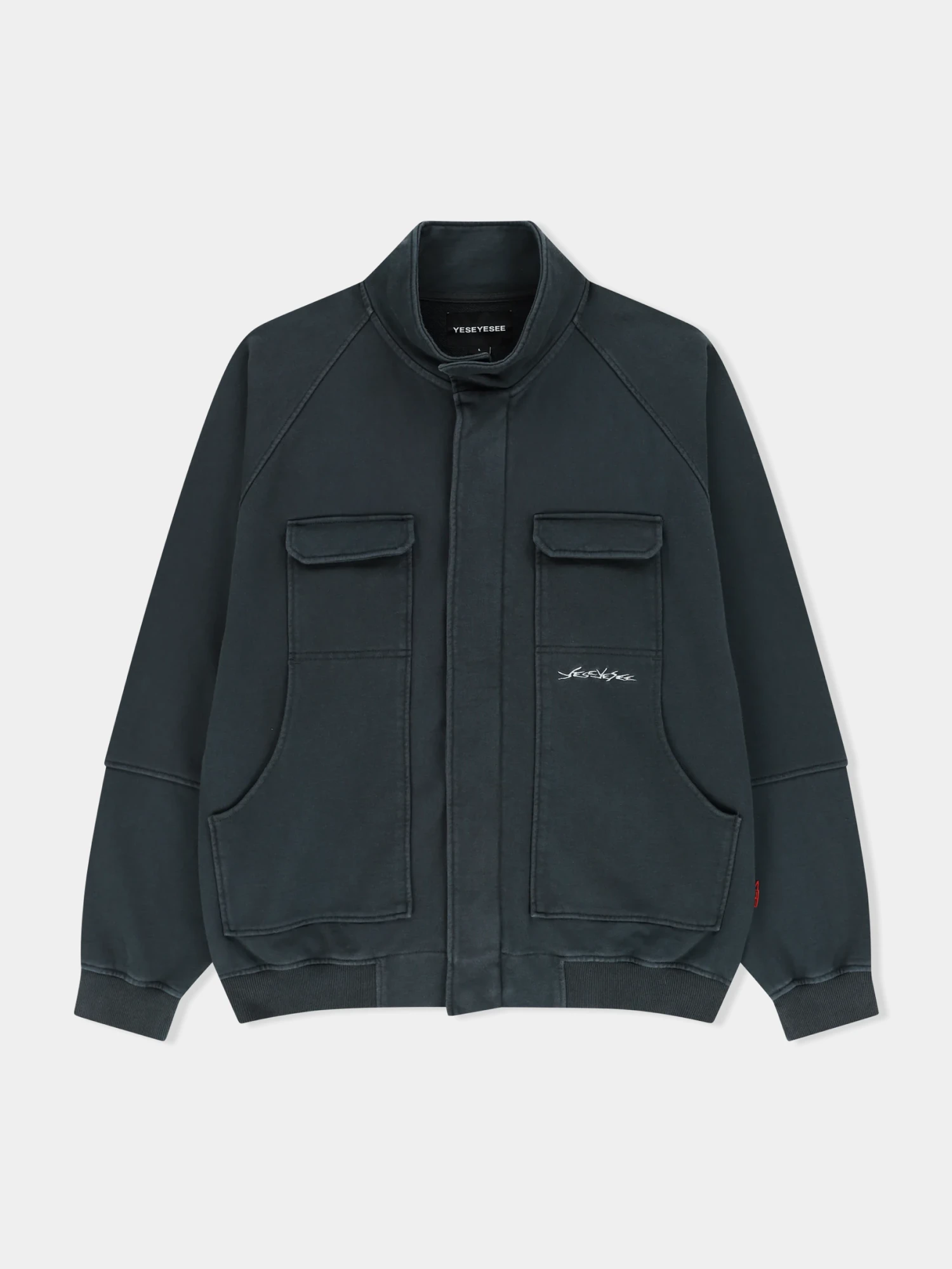 Толстовка YESEYESEE Y.E.S Zip Sweat Charcoal
