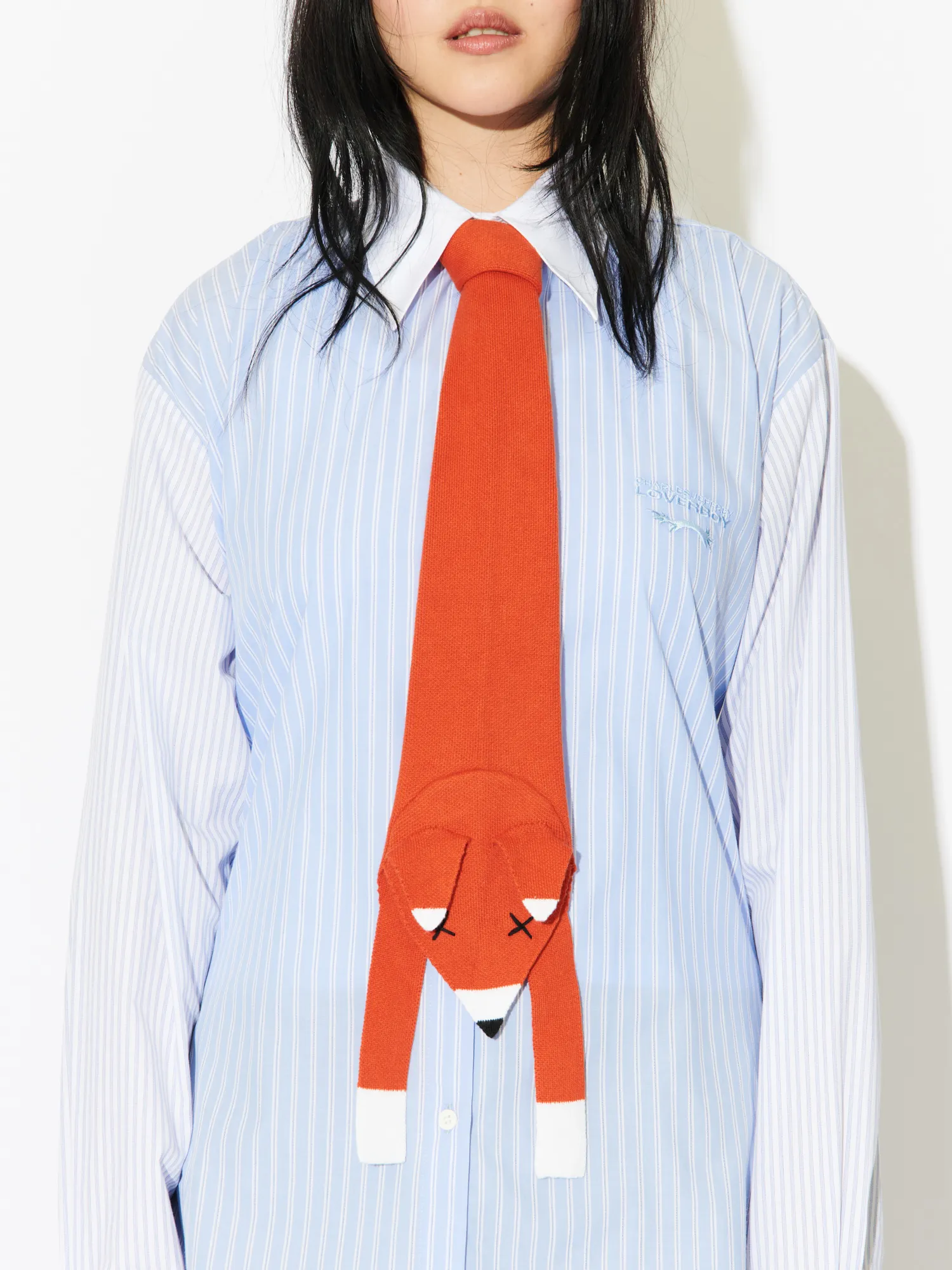 Галстук Charles Jeffrey Loverboy Animal Tie Orange