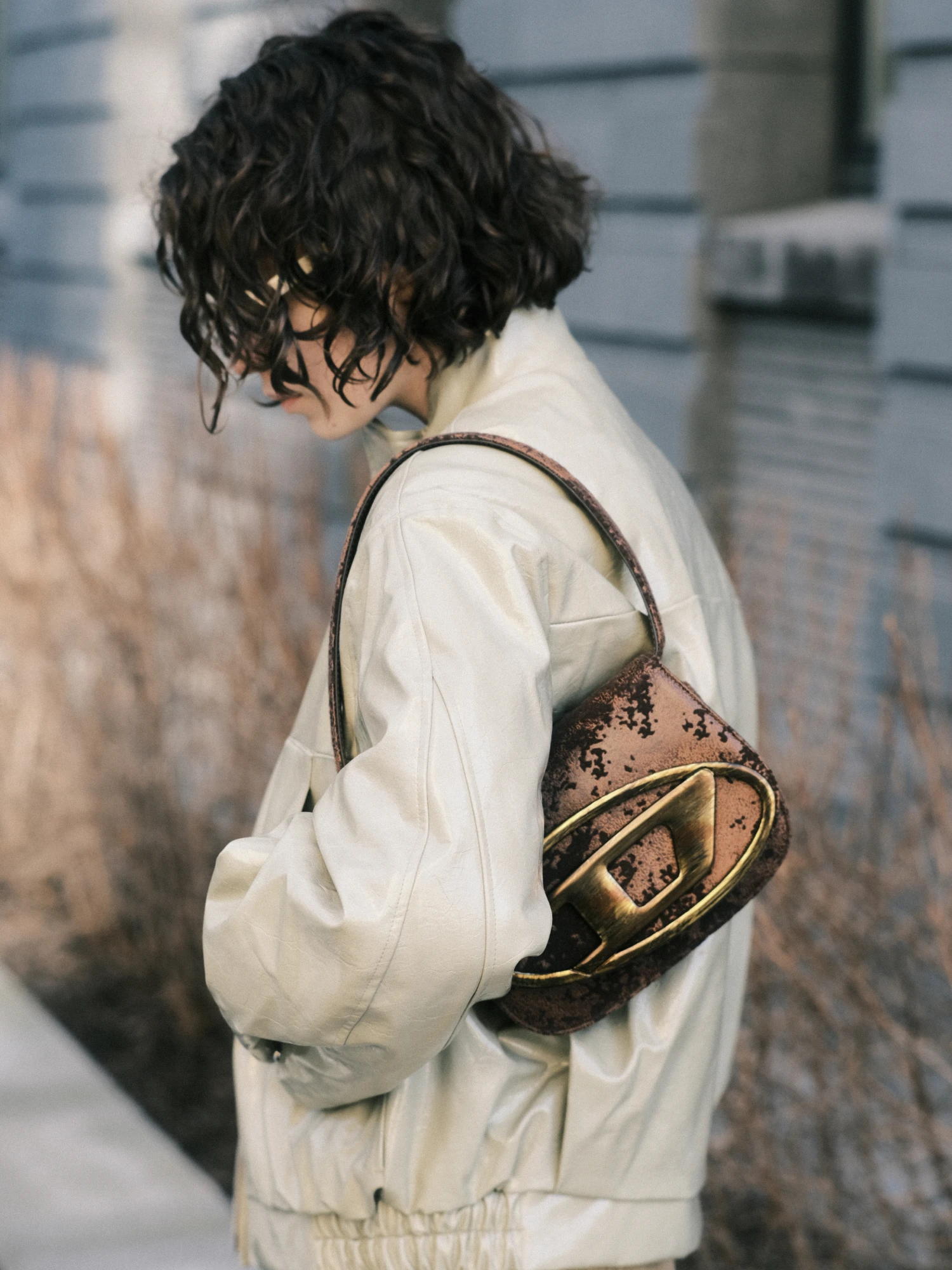 Сумка Diesel 1dr Shoulder Bag Brown