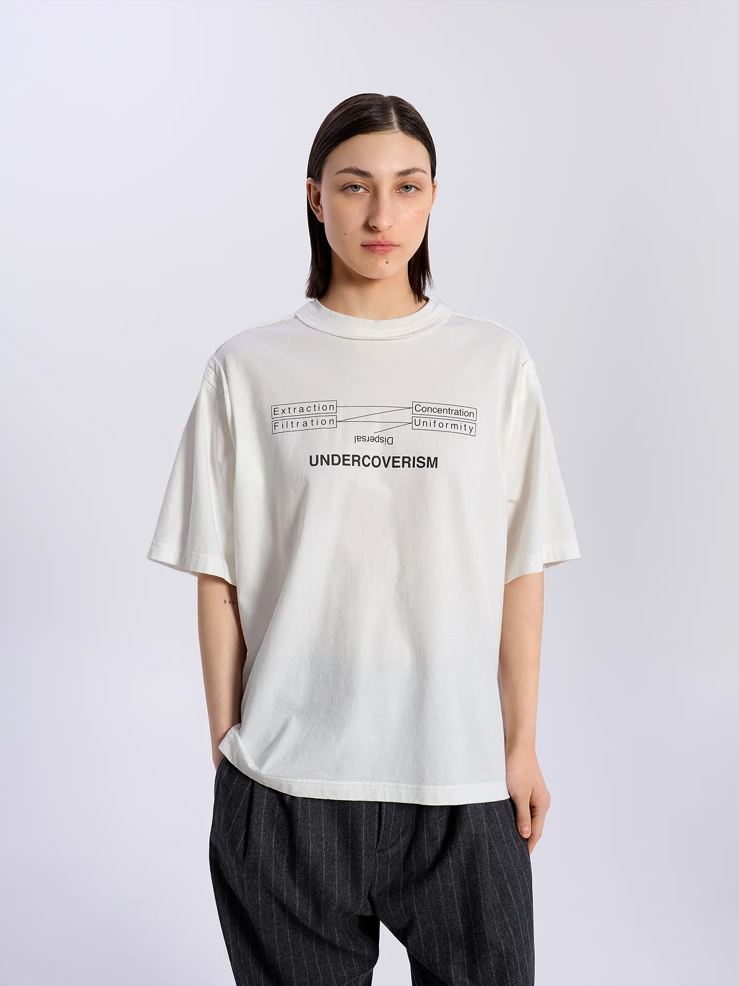 Футболка UNDERCOVER Dispersal Graphic Cotton White