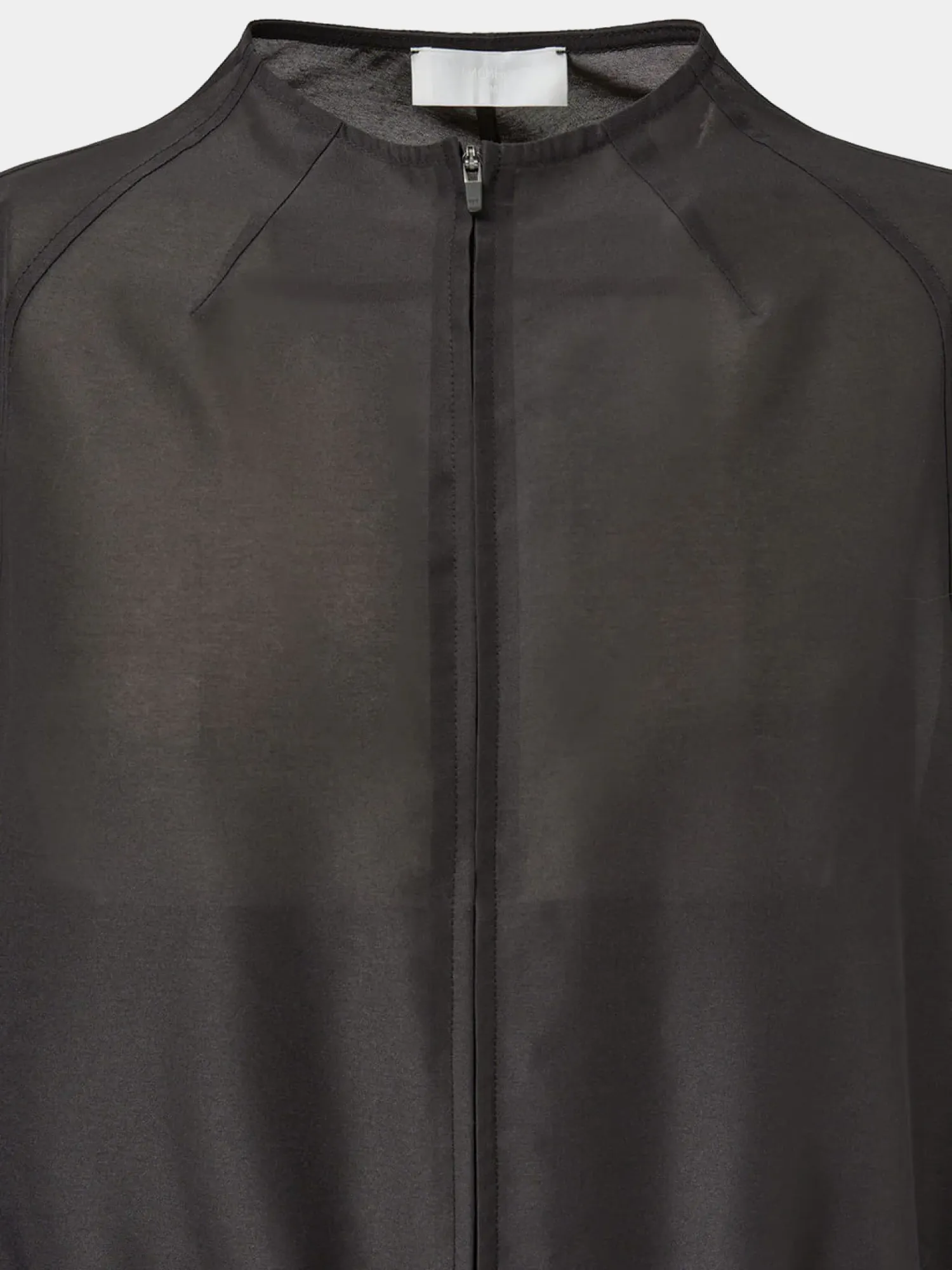 Женский кардиган AMOMENTO Mock Neck Organza Charcoal
