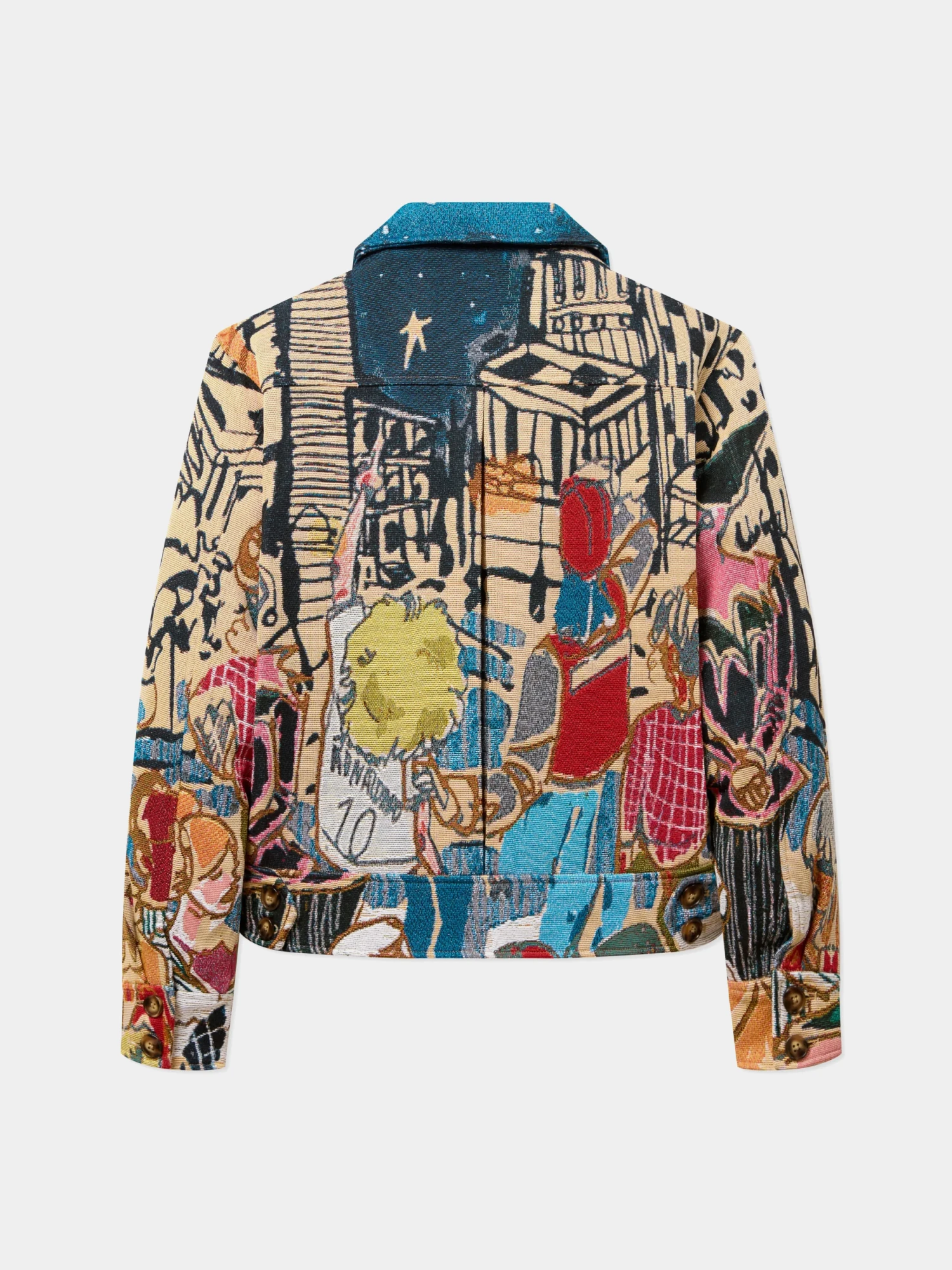 Куртка KidSuper Jaquarded Pocket Detail Jacket Multi