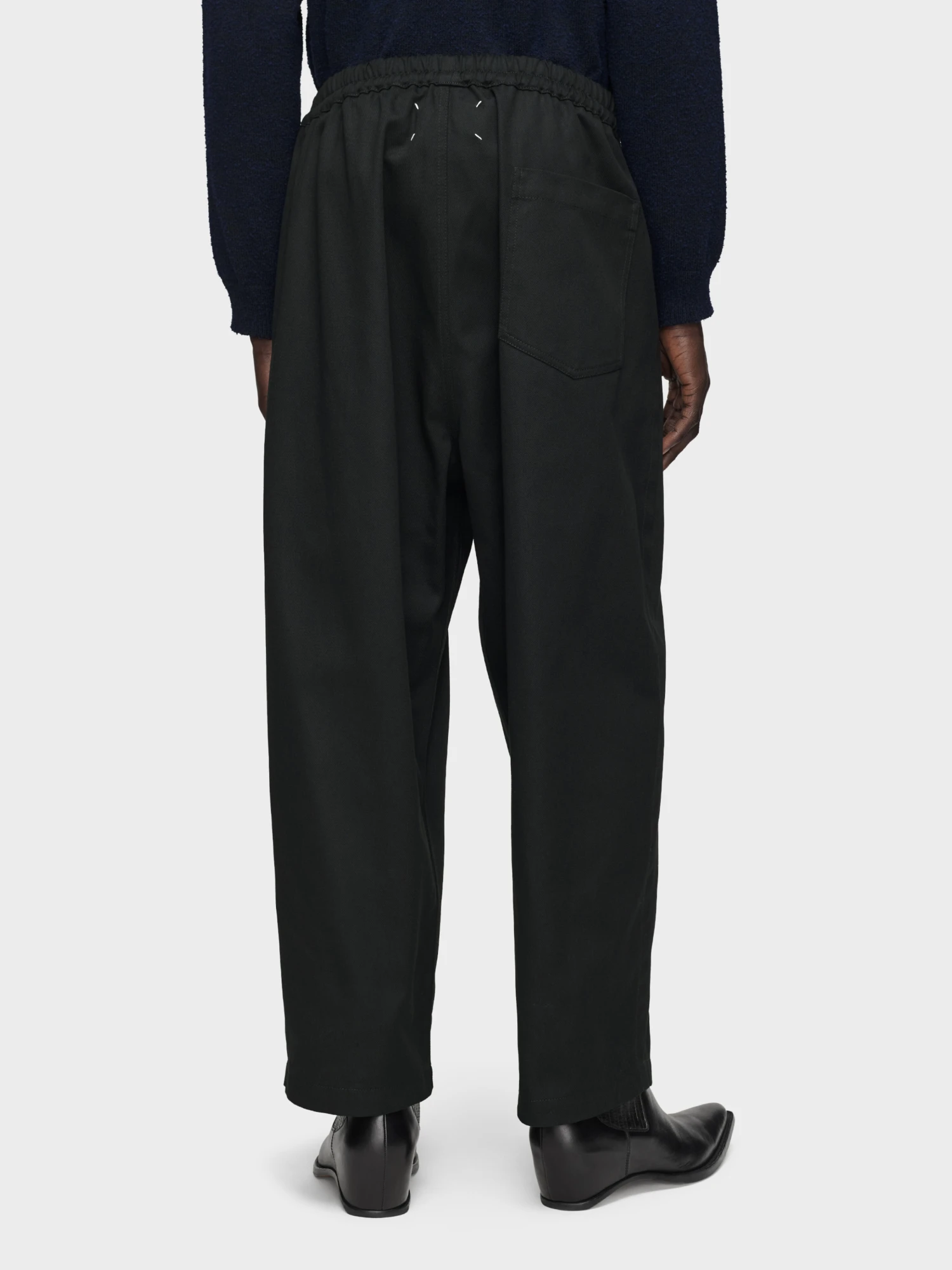 Брюки MM6 Maison Margiela Dropped Rise Black