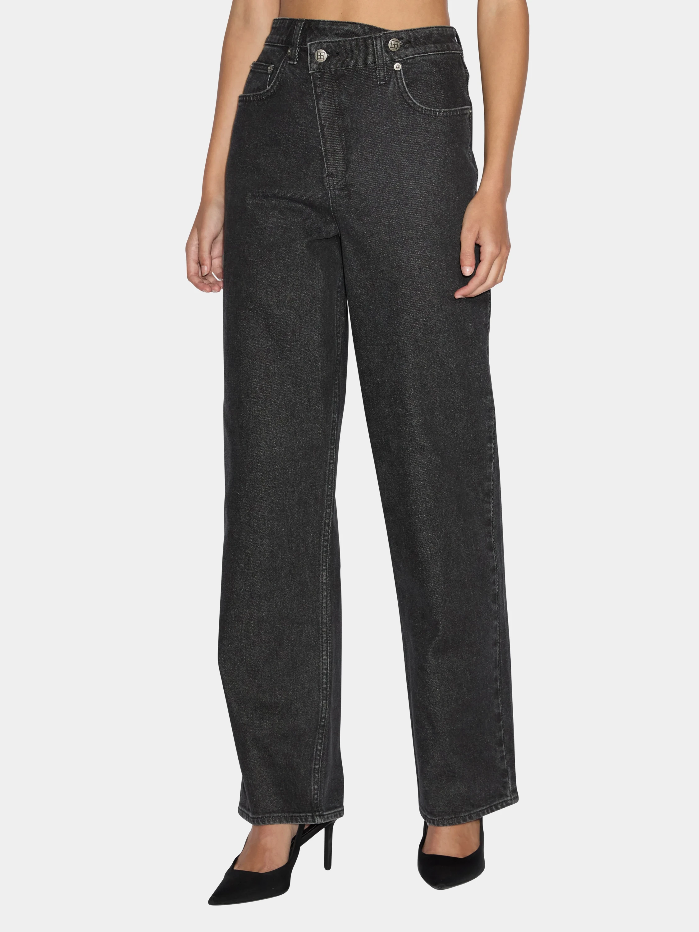 Женские джинсы Ksubi Relax Jean Noir