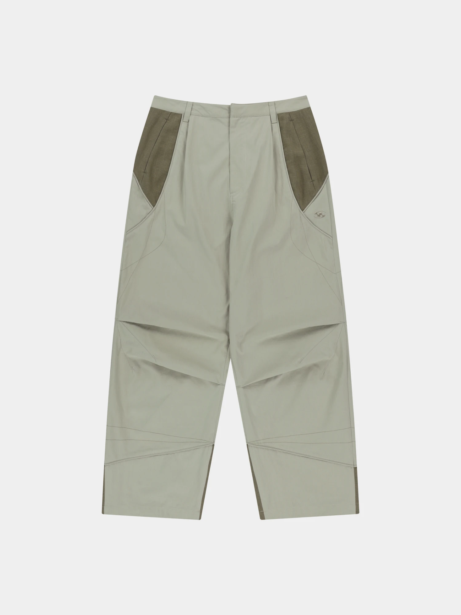 Брюки SAN SAN GEAR Linen Block Beige
