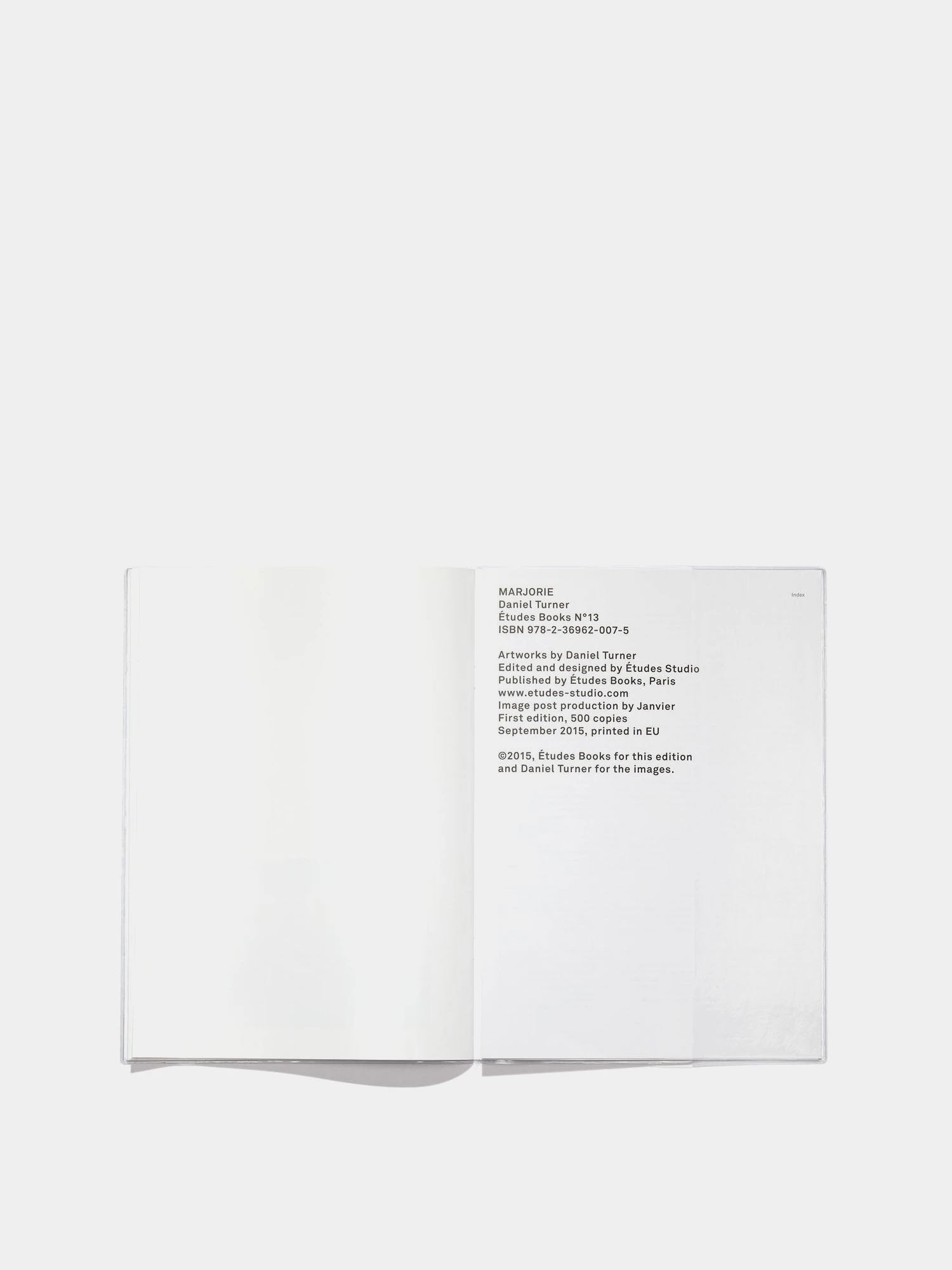 Книга Études N°13 - Daniel Turner