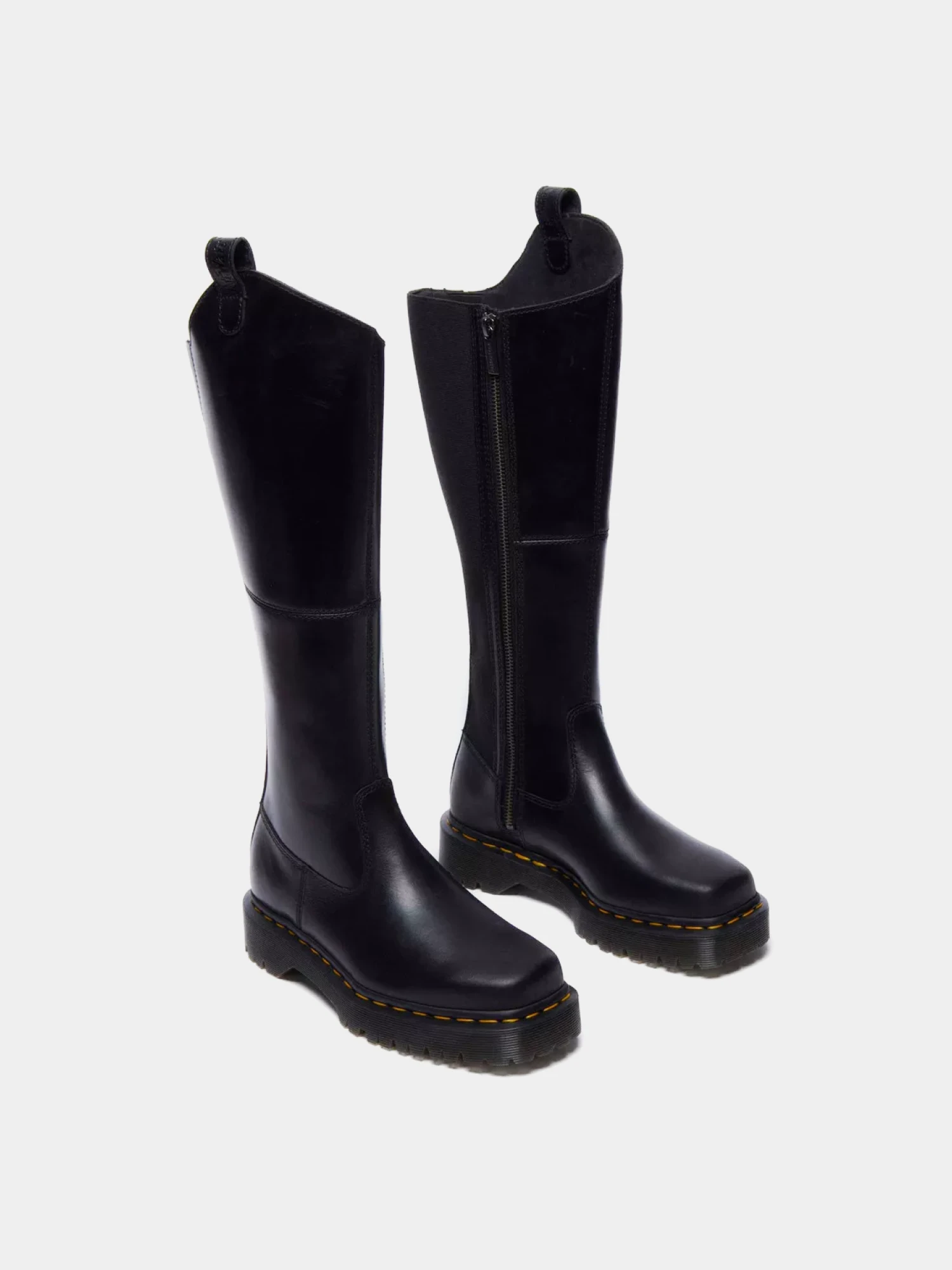 Женские сапоги Dr. Martens Amaayah Knee High Leather Black