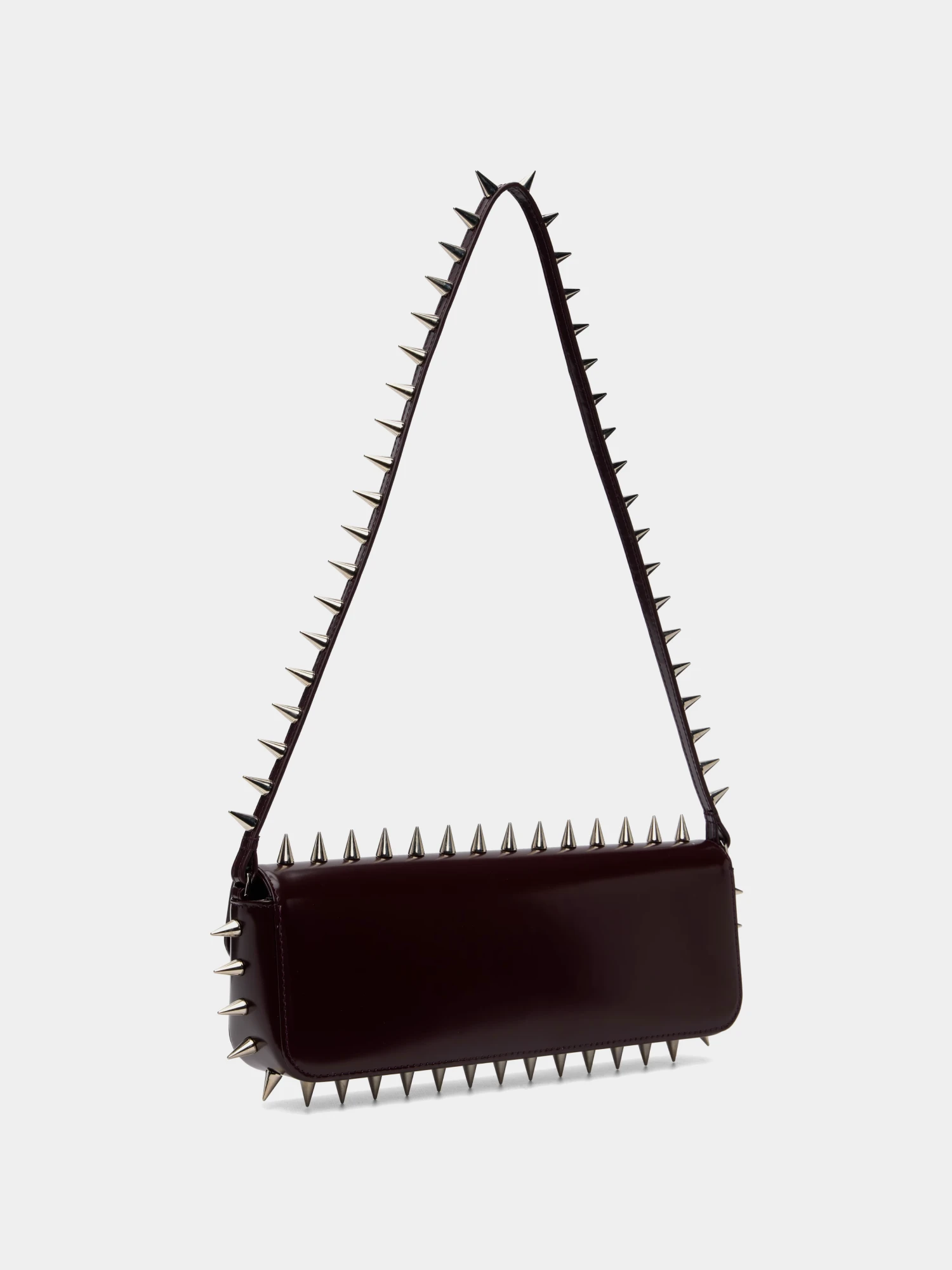Сумка ABRA Spike Baguette Burgundy