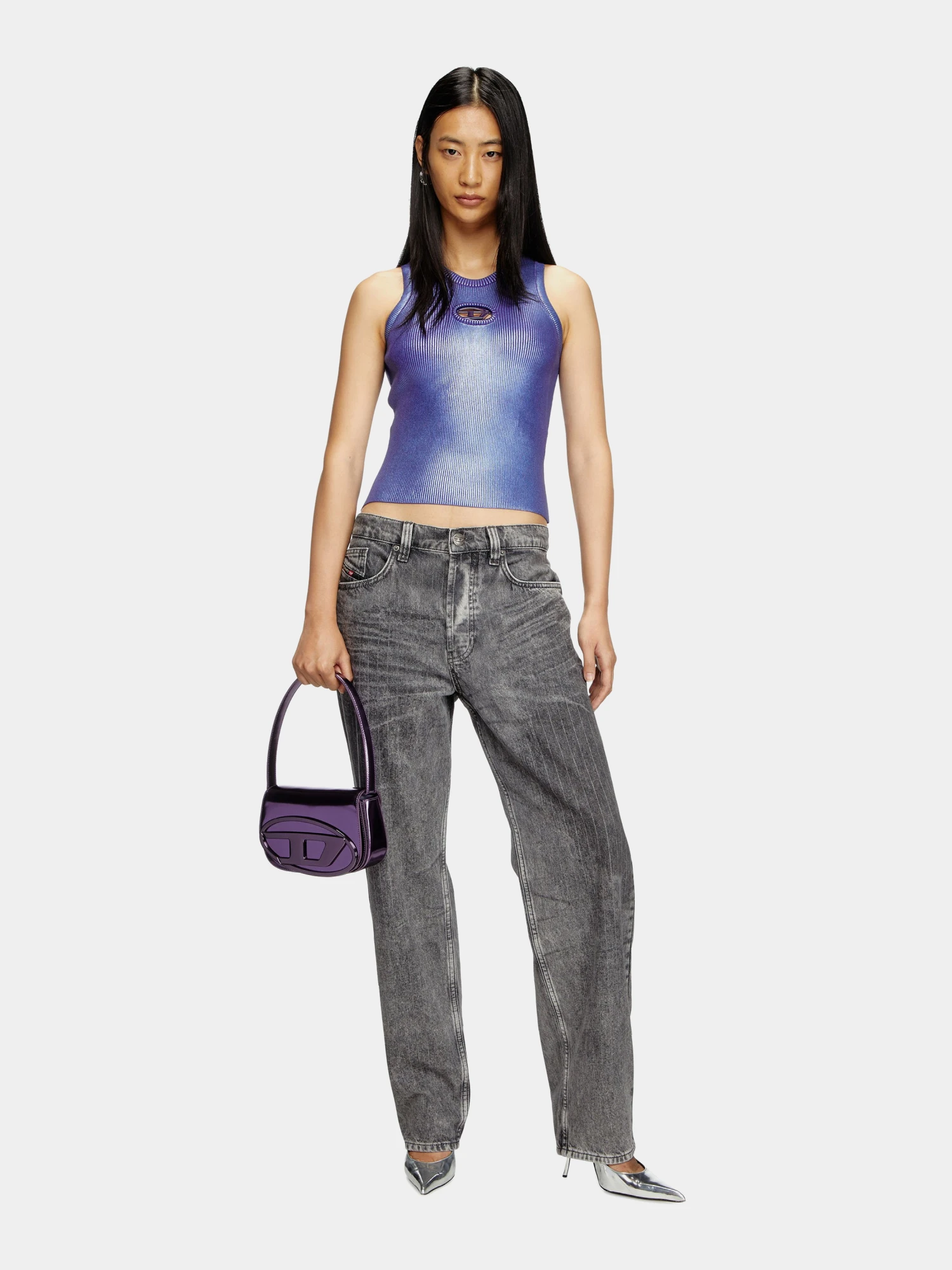 Женская сумка Diesel 1DR Shoulder Bag Purple Heart