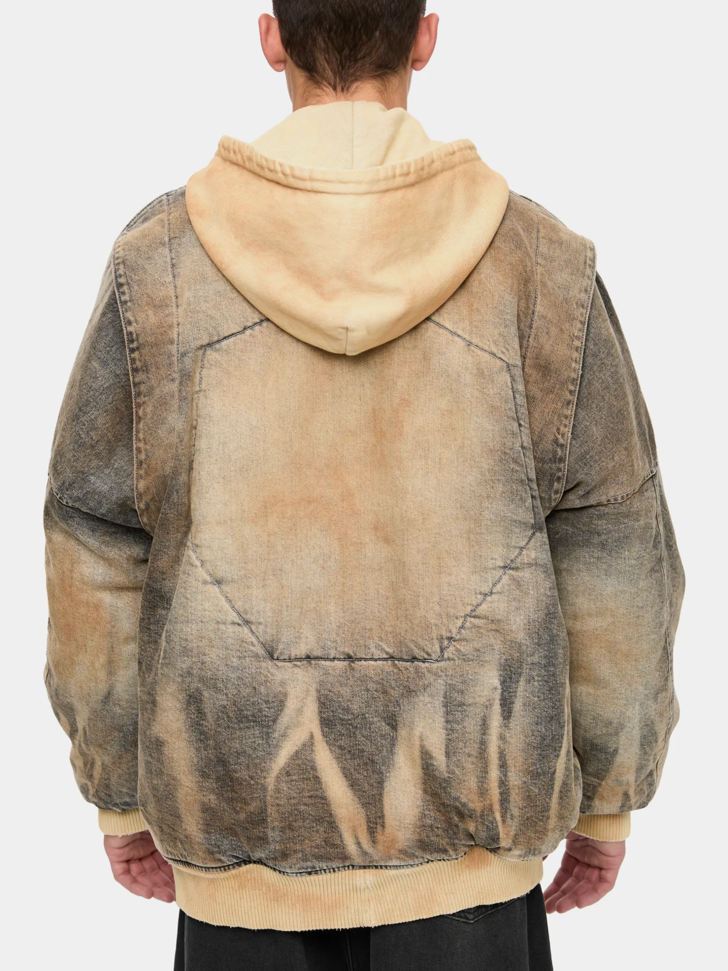 Бомбер ALCHEMIST Creed Jacket Dirty Light Indigo