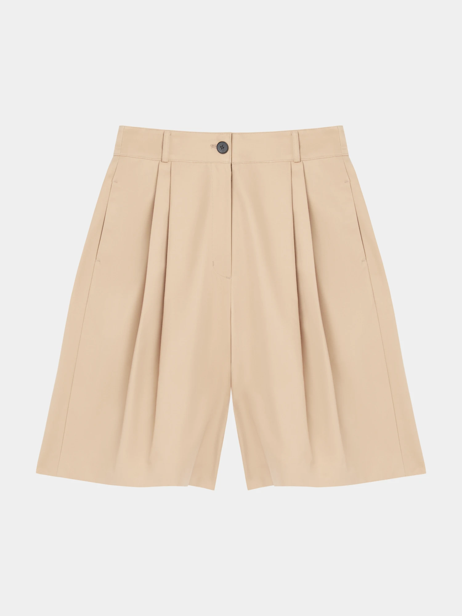 Женские шорты EPINGLER Cotton Blended Bermuda Beige