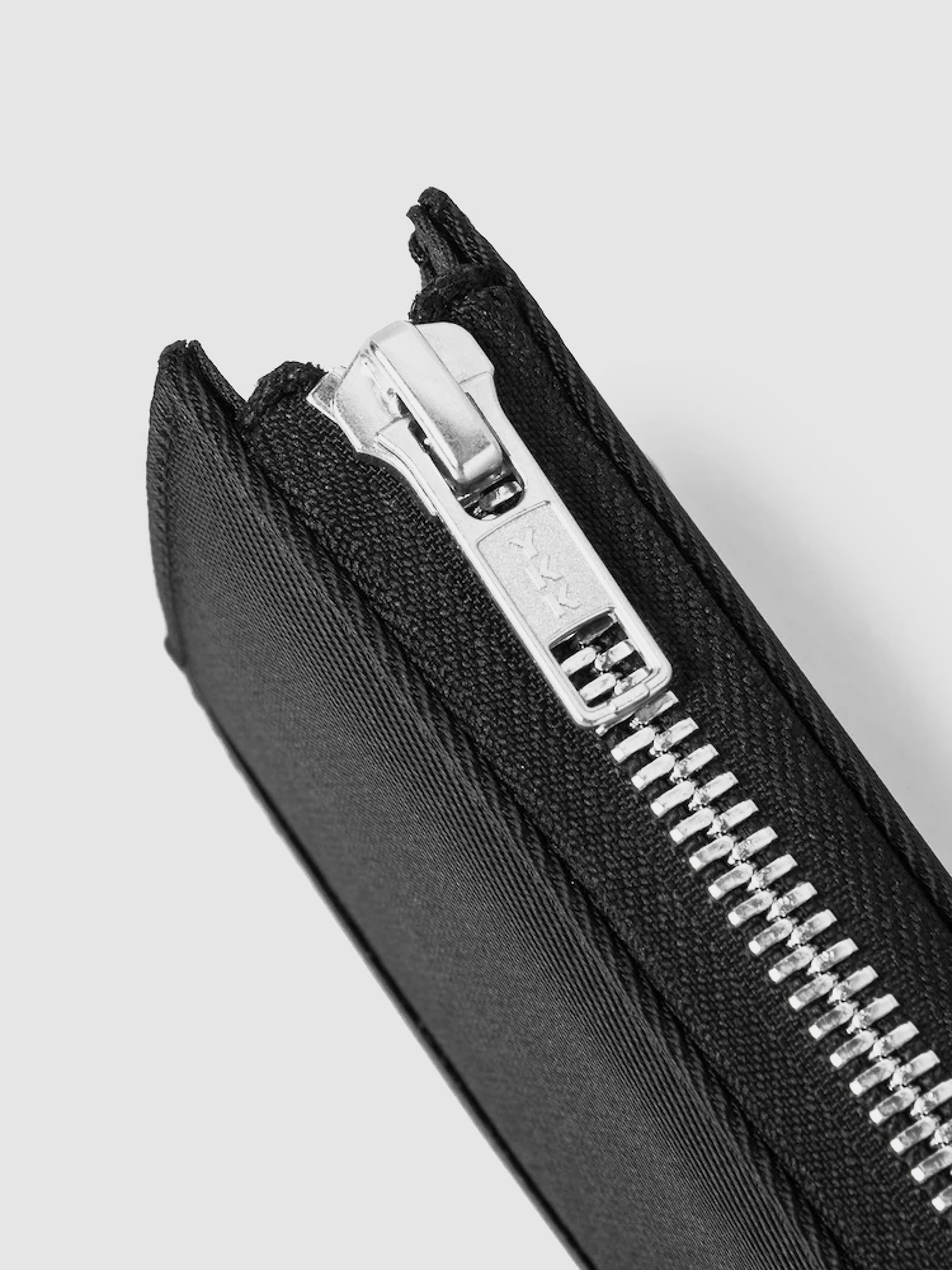 Кардхолдер JUUN.J Nylon Zip Card Holder Black