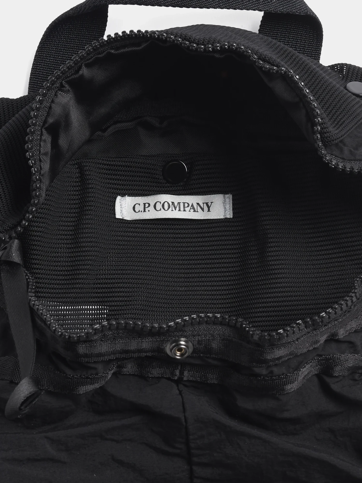 Сумка C.P. Company Plain Paper Touch Logo Black