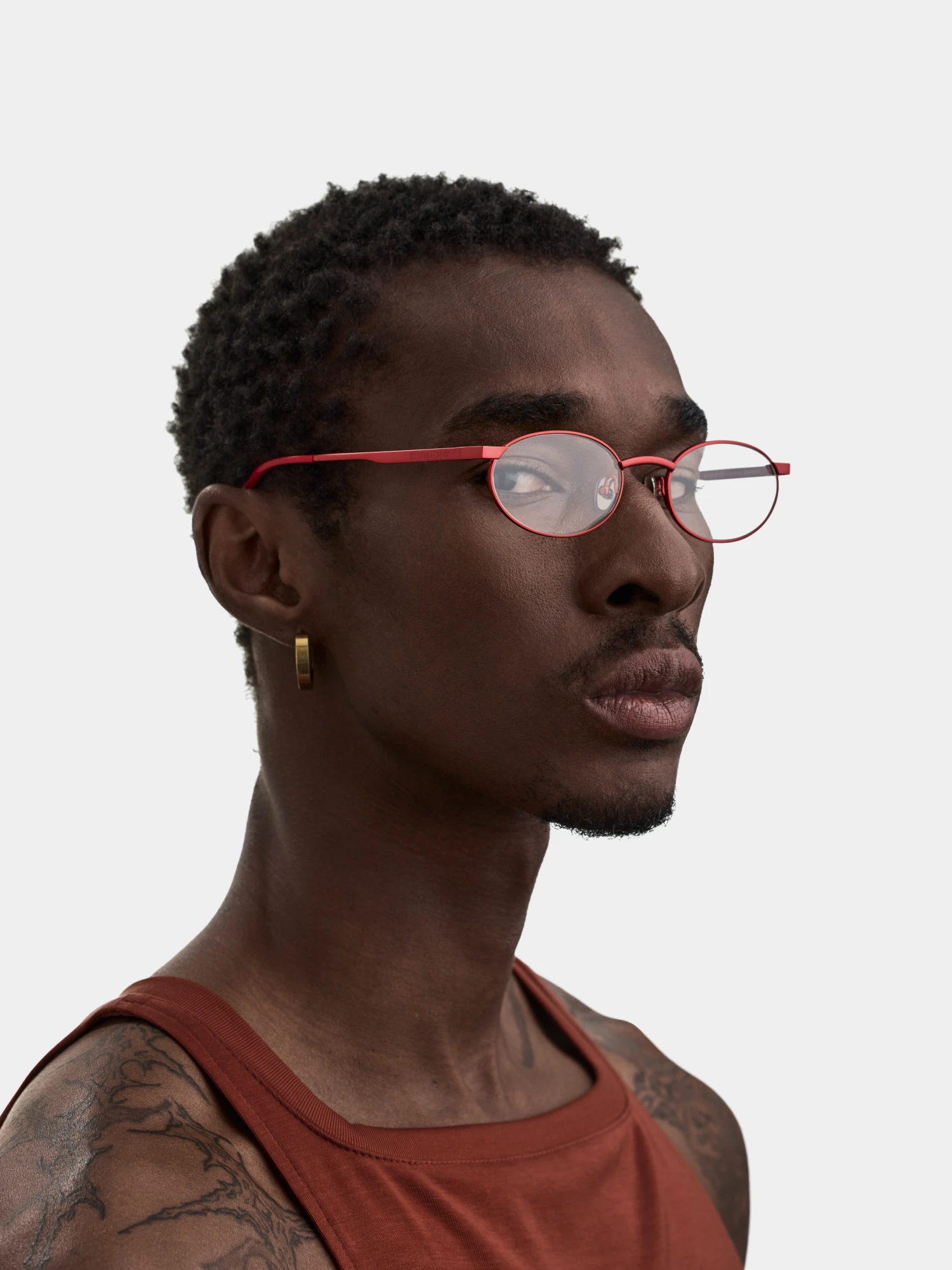 Очки Studio Slow X FAKOSHIMA McLovin Red Clear