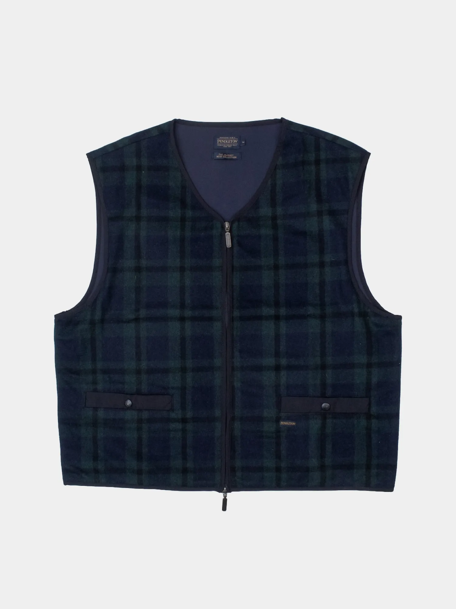 Жилет Pendleton Simple Zip Vest Black Watch