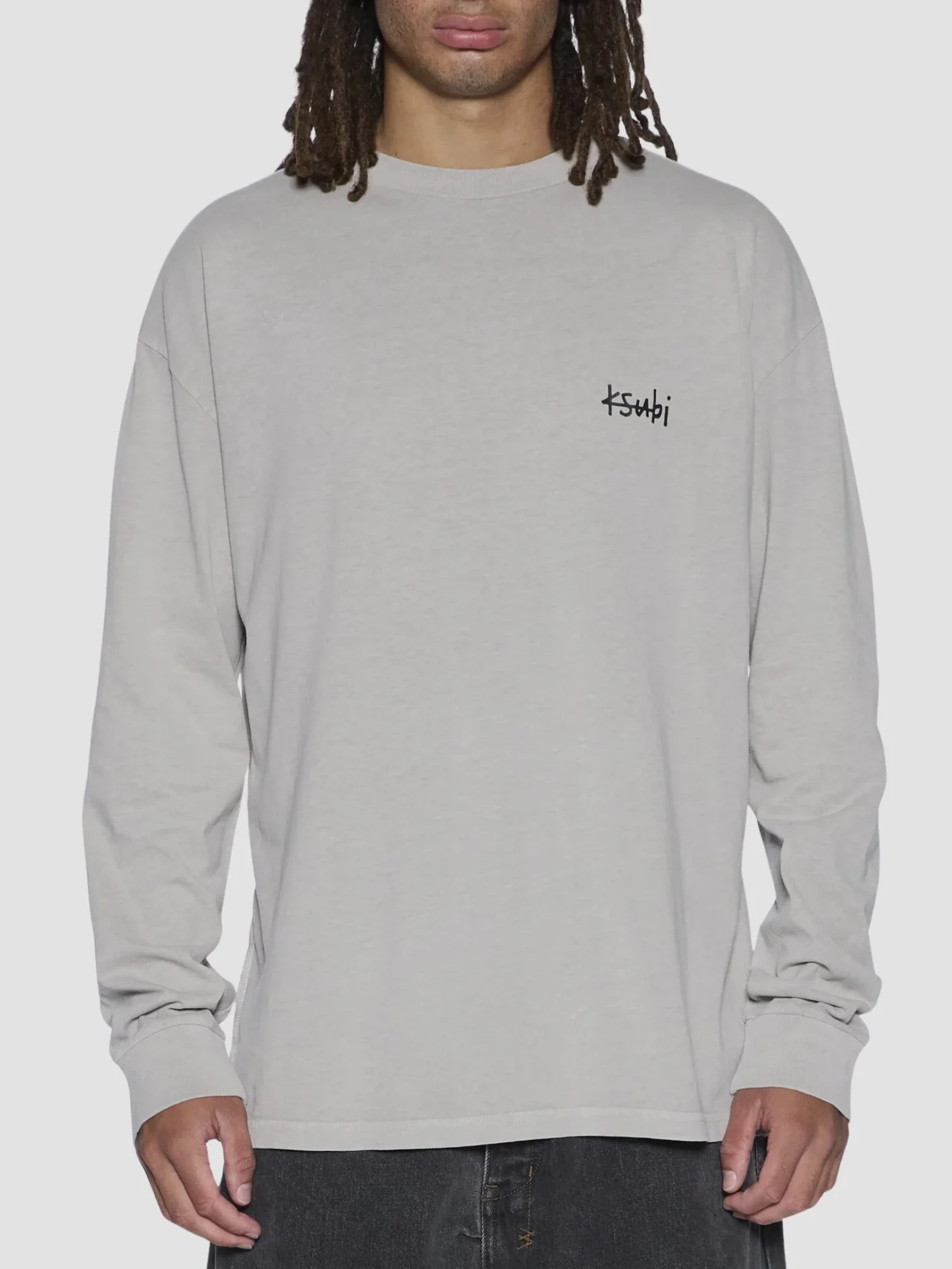 Лонгслив Ksubi All Day Biggie LS Dust Grey