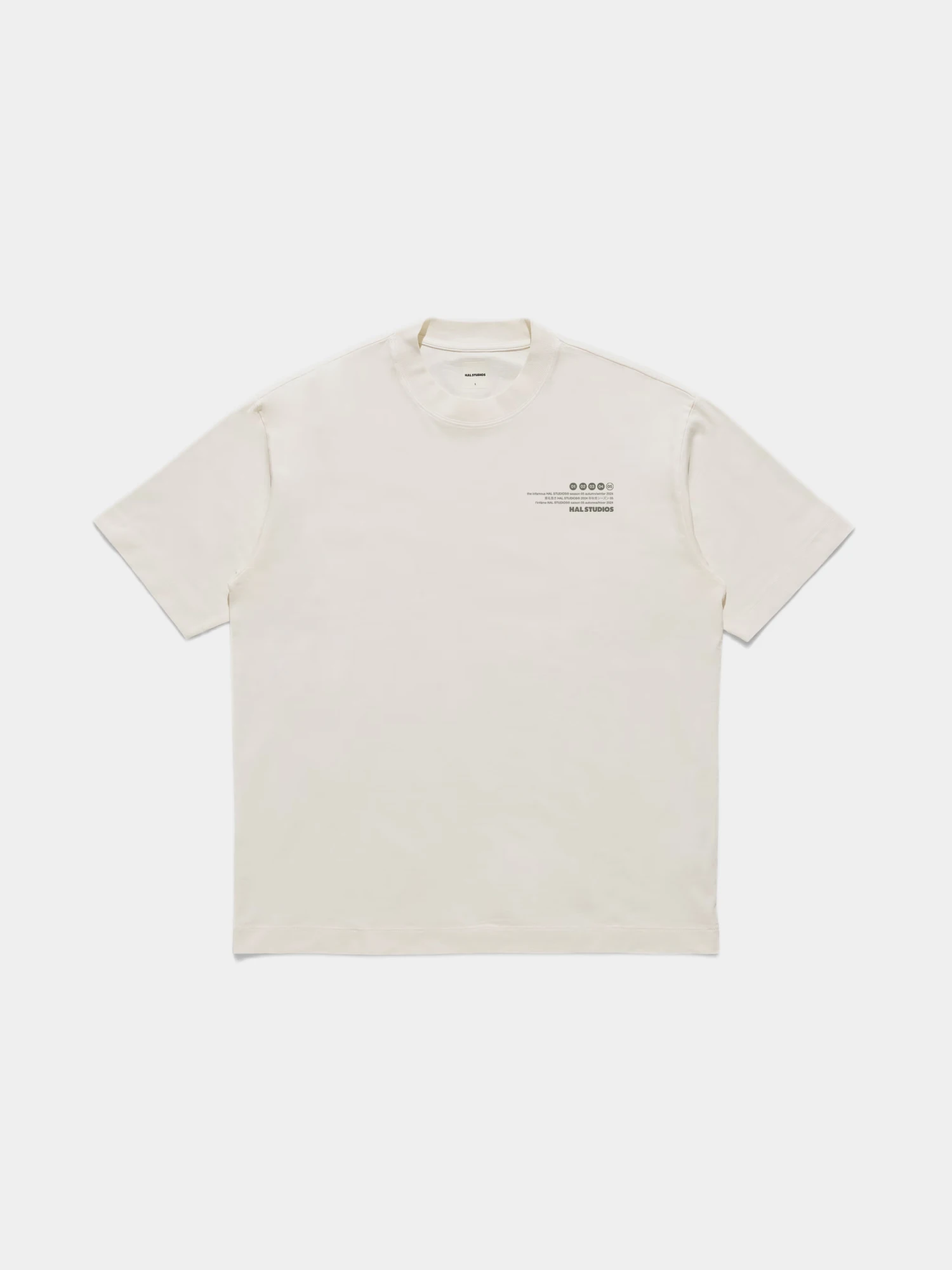 Футболка HAL STUDIOS Season 05 T-Shirt Off White