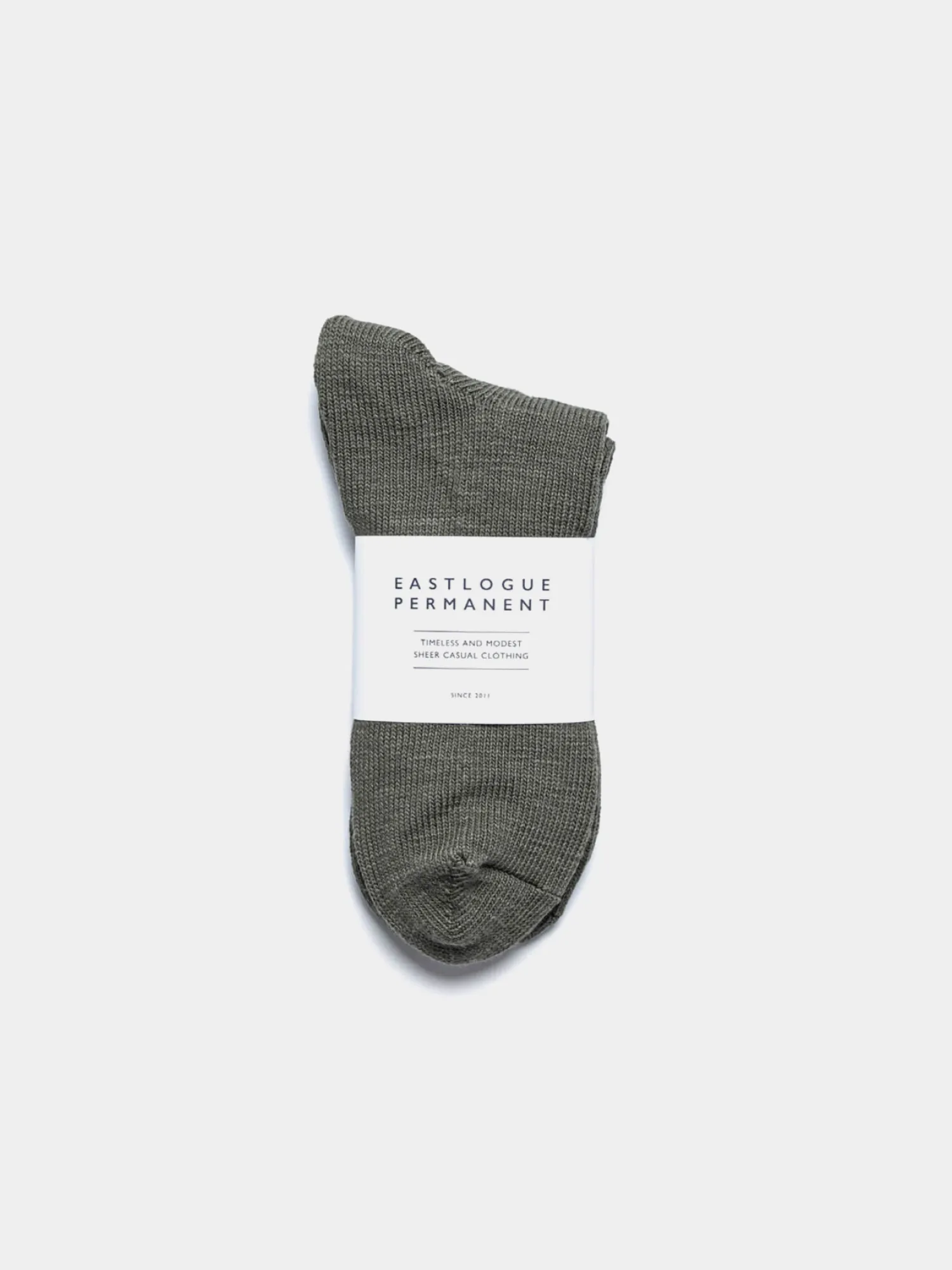 Носки EASTLOGUE PERMANENT Crew Length Olive
